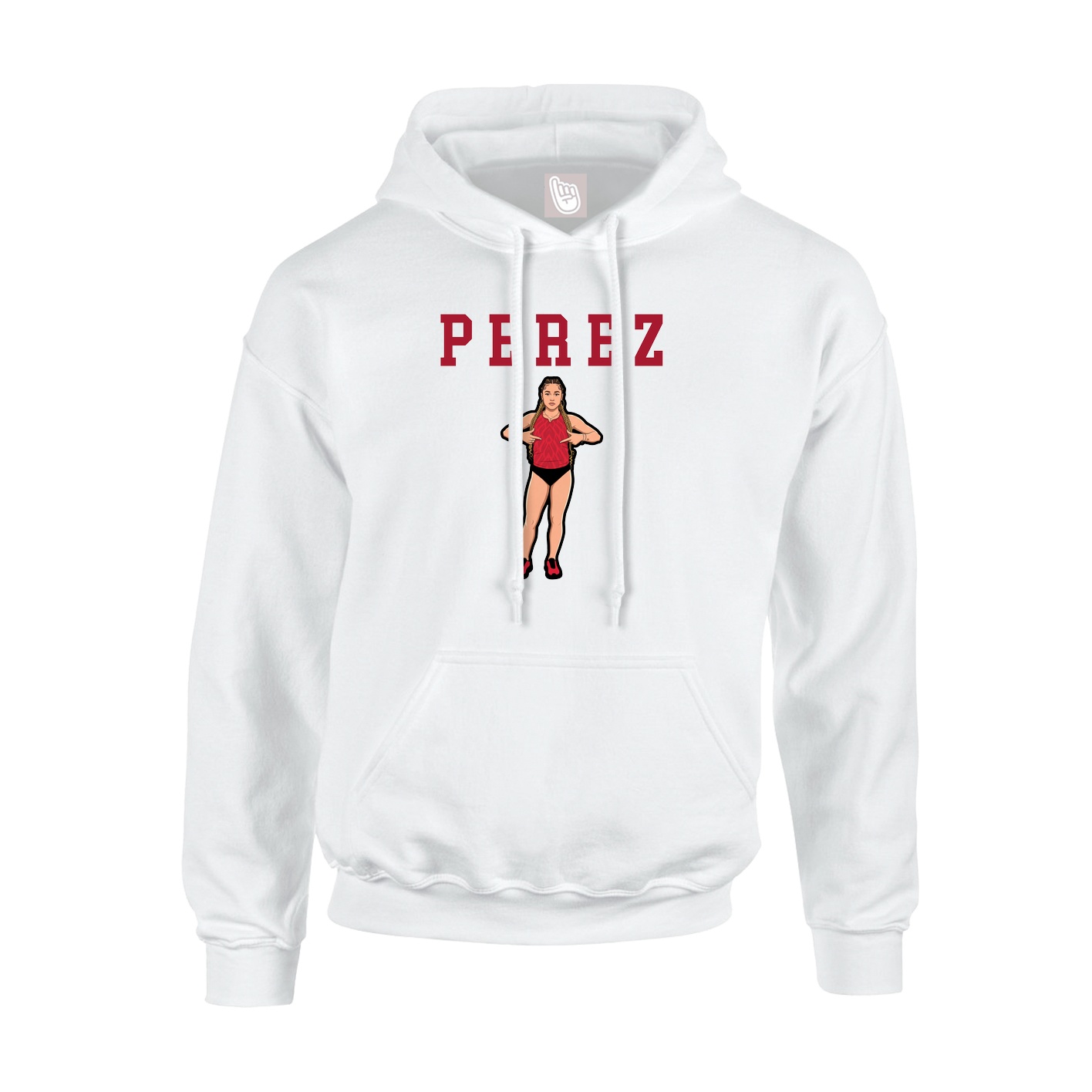 Youth Hoodie — Shirsey in White