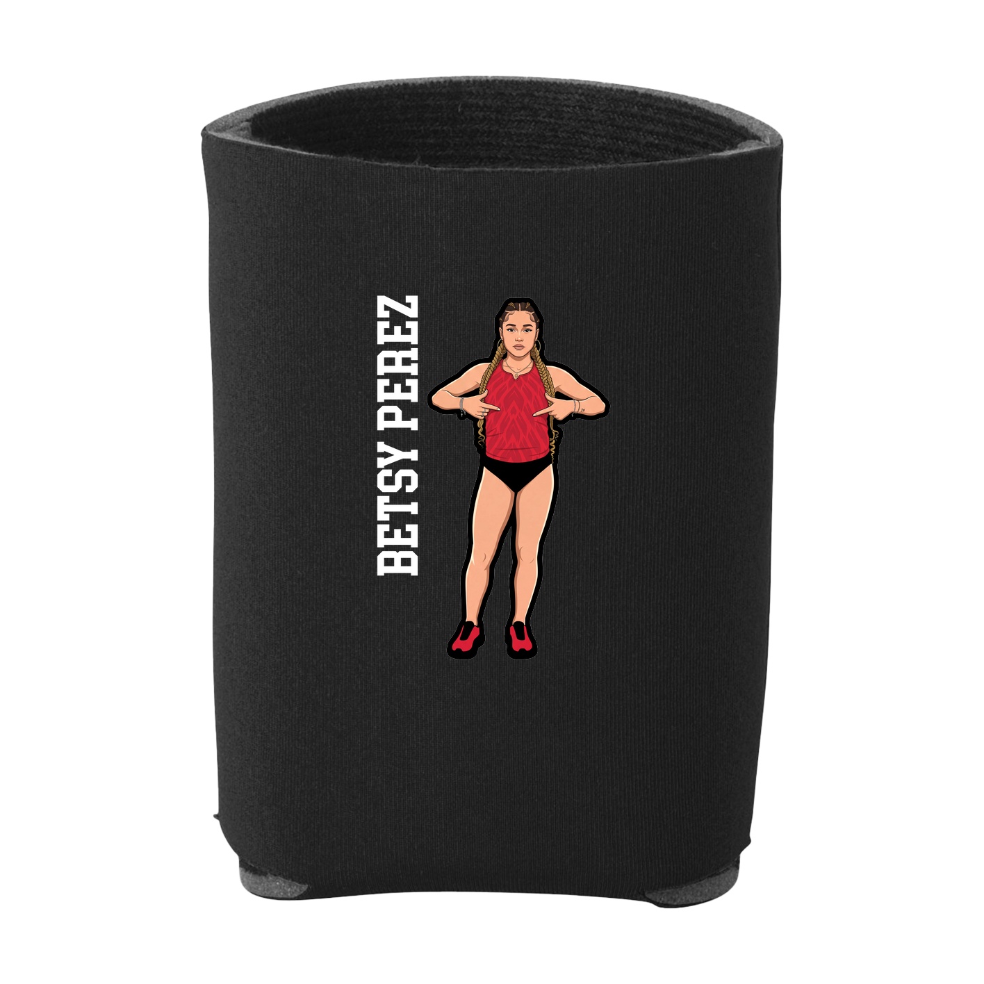 Can Holder — Name Vertical in Black