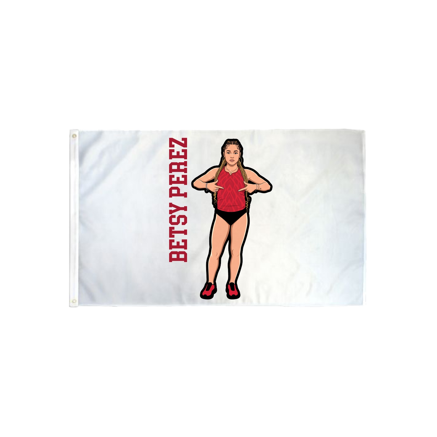 3x5 Flag — Name Vertical in Classic