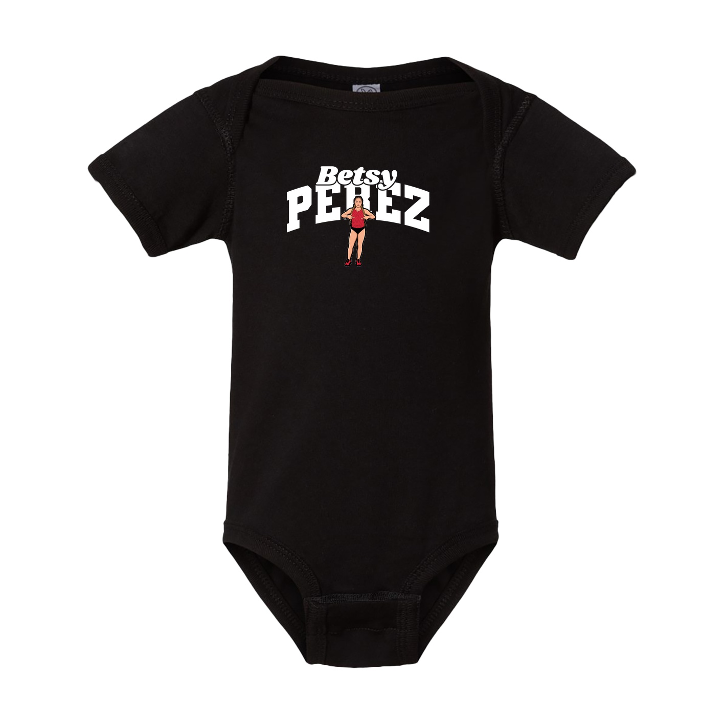 Baby Onesie — Signature Arch in Black