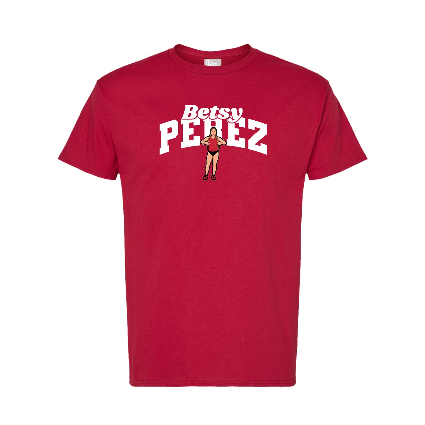 Tee — Signature Arch in Crimson