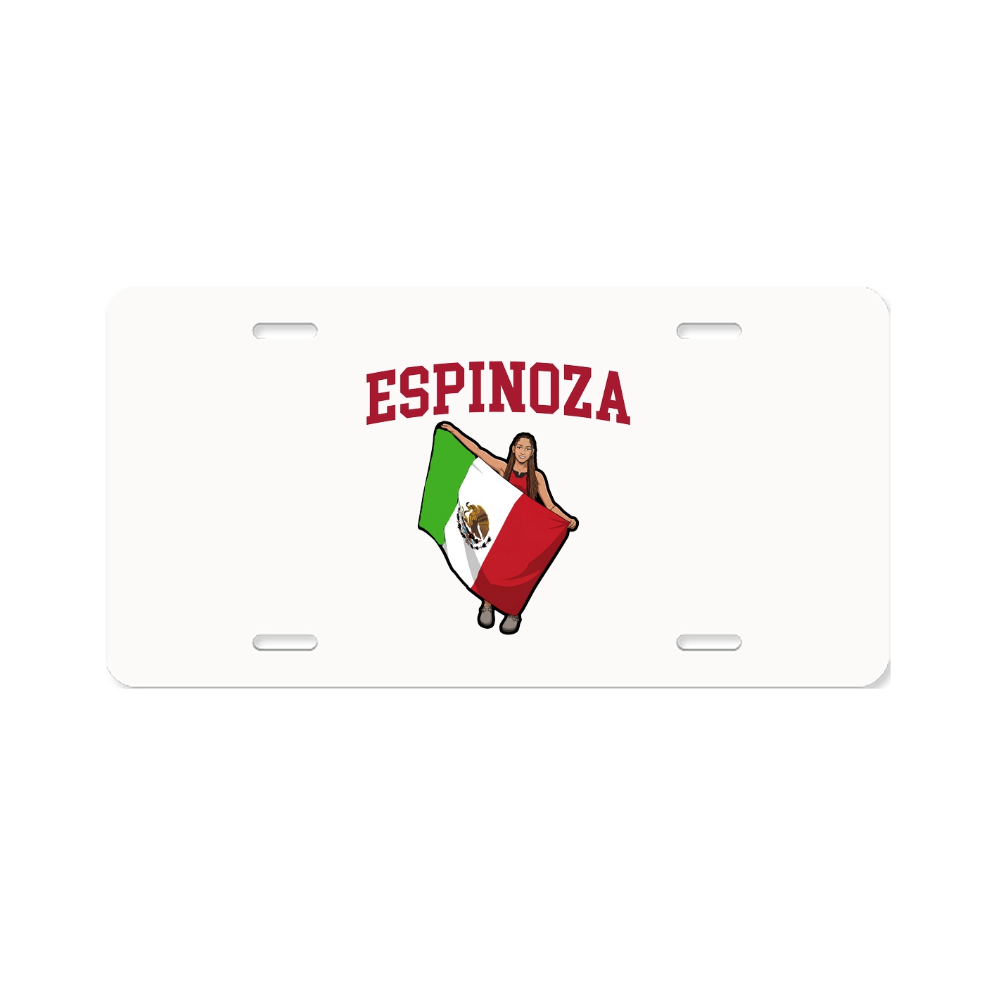 License Plate — Shirsey in Classic