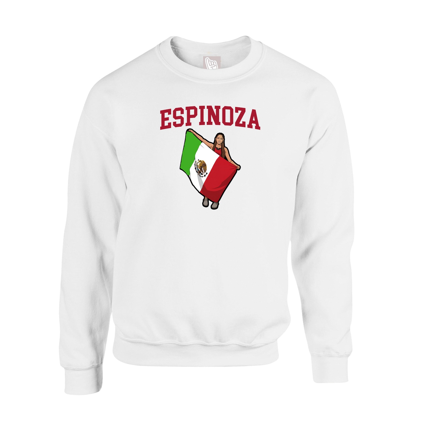Fleece Crew — Shirsey in White