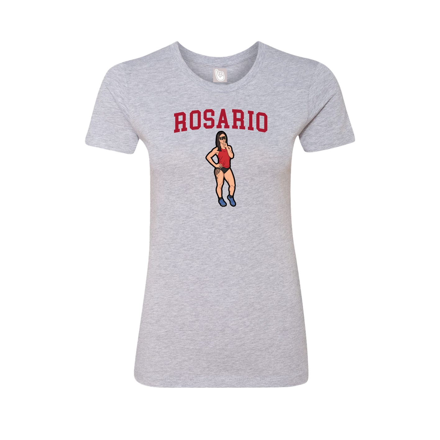 Womens Tee — Shirsey in Grey