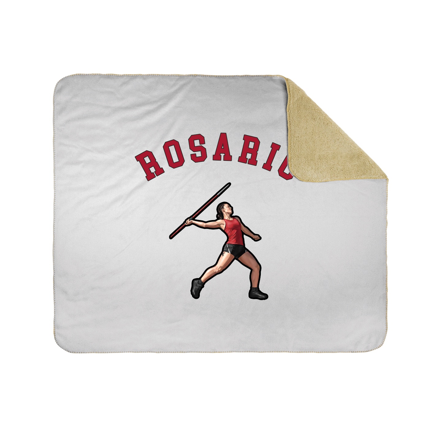 Throw Blanket — Shirsey Arch in White