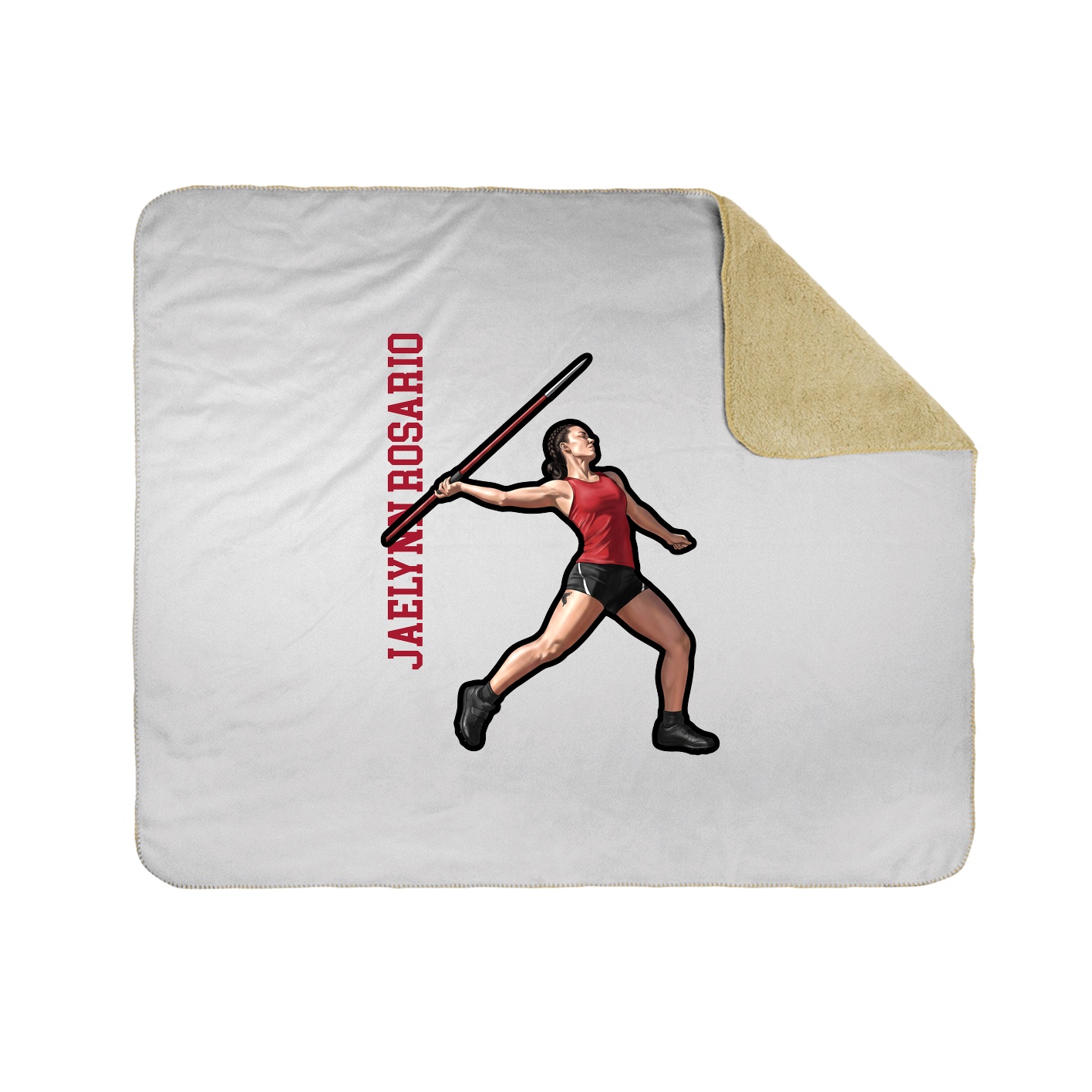 50x60 Sherpa Lined Throw Blanket