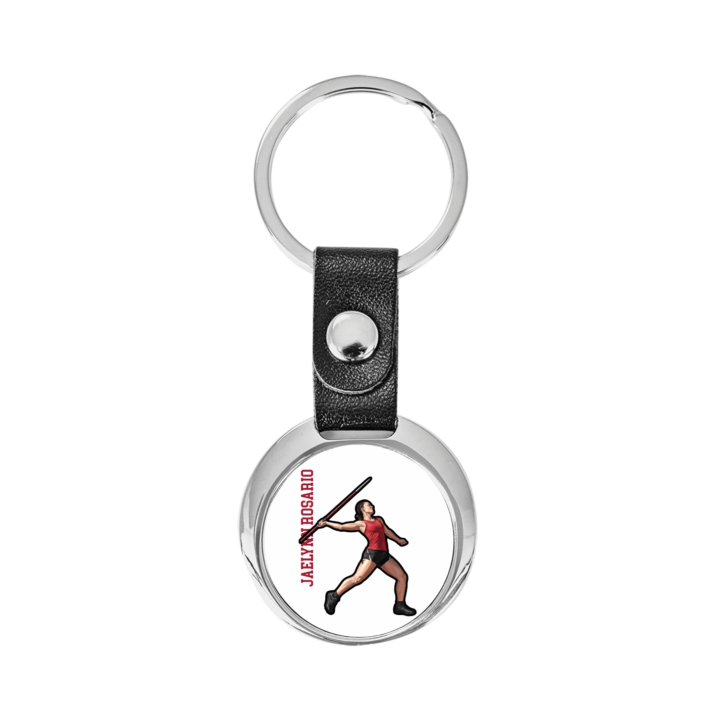 Key Chain — Name Vertical in Classic