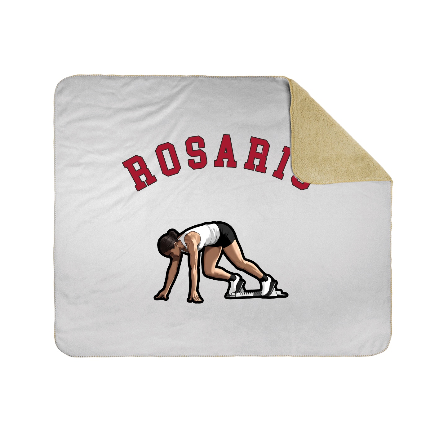 Throw Blanket — Shirsey Arch in White