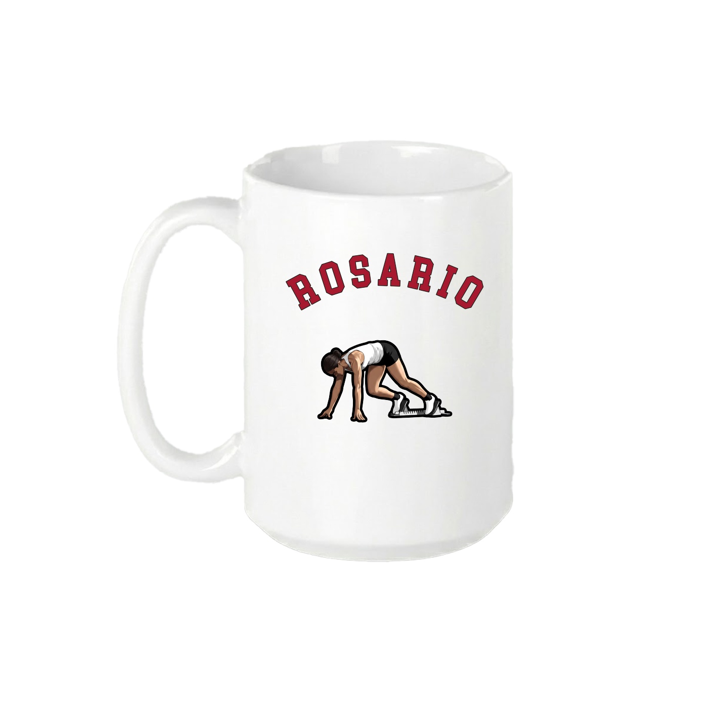 15oz Coffee Mug — Shirsey Arch in White
