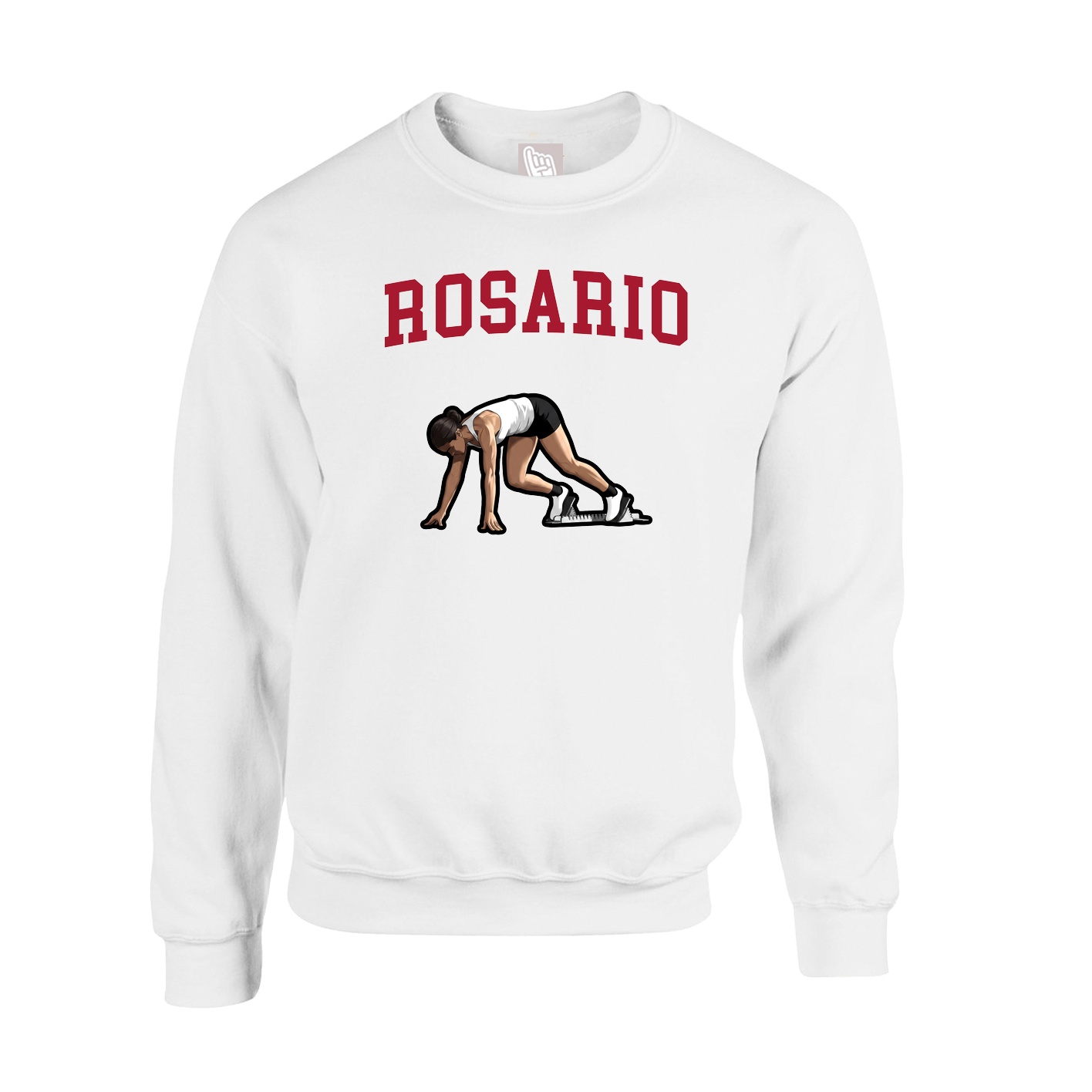 Fleece Crew — Shirsey in White