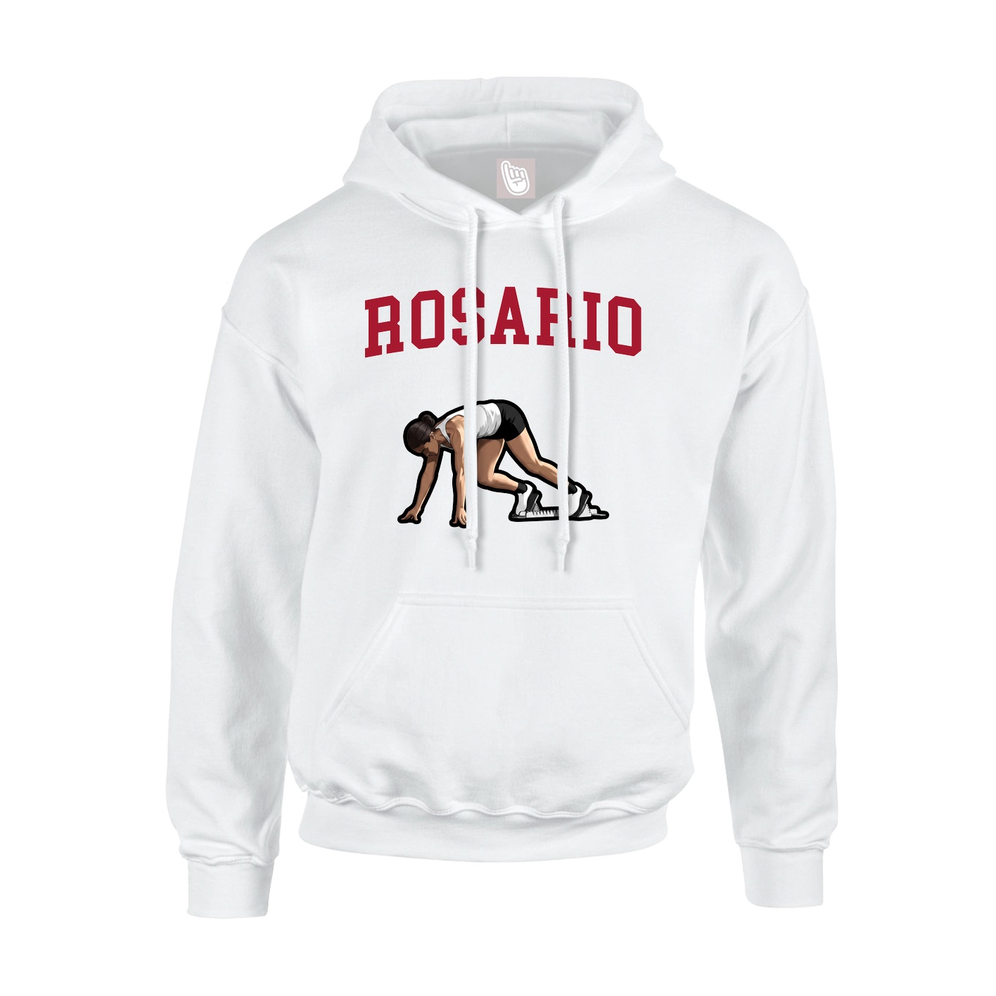 Youth Hoodie — Shirsey in White