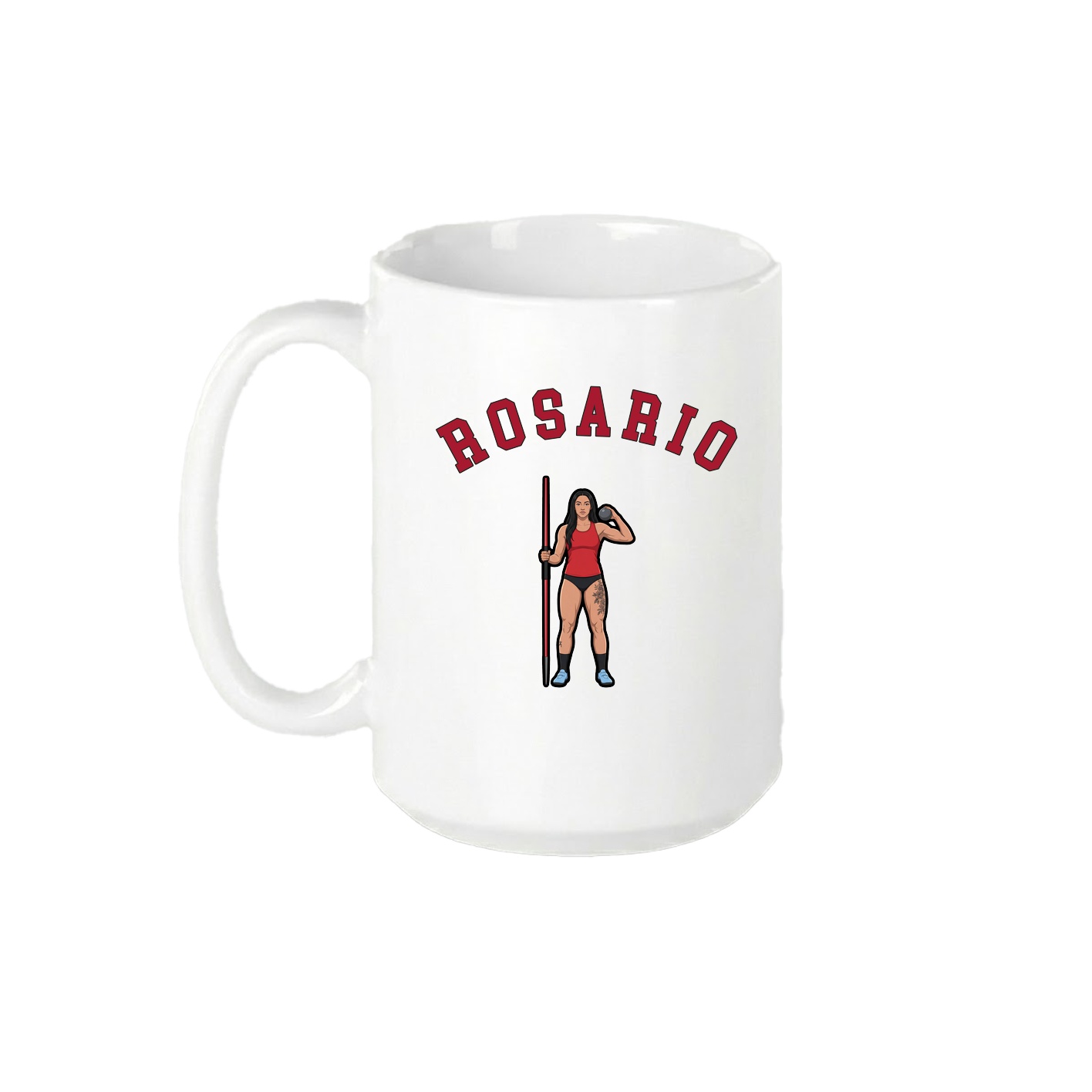15oz Coffee Mug — Shirsey Arch in White