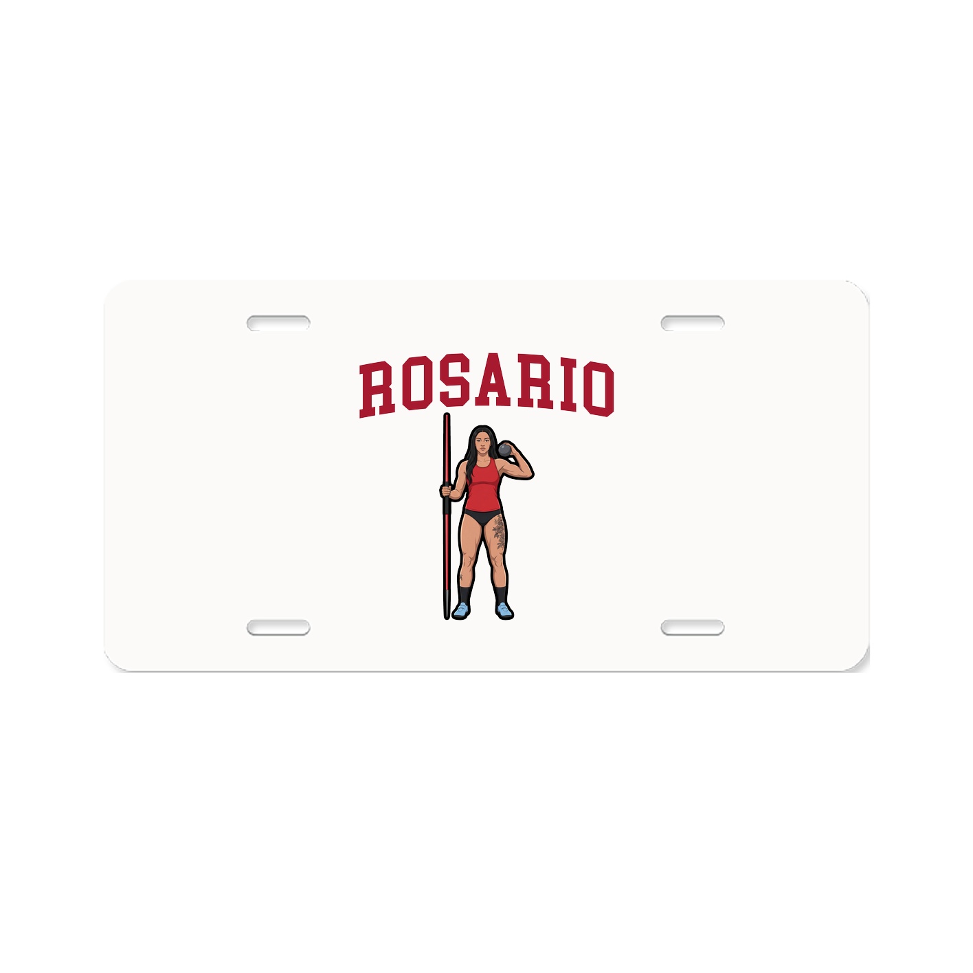 License Plate — Shirsey in Classic