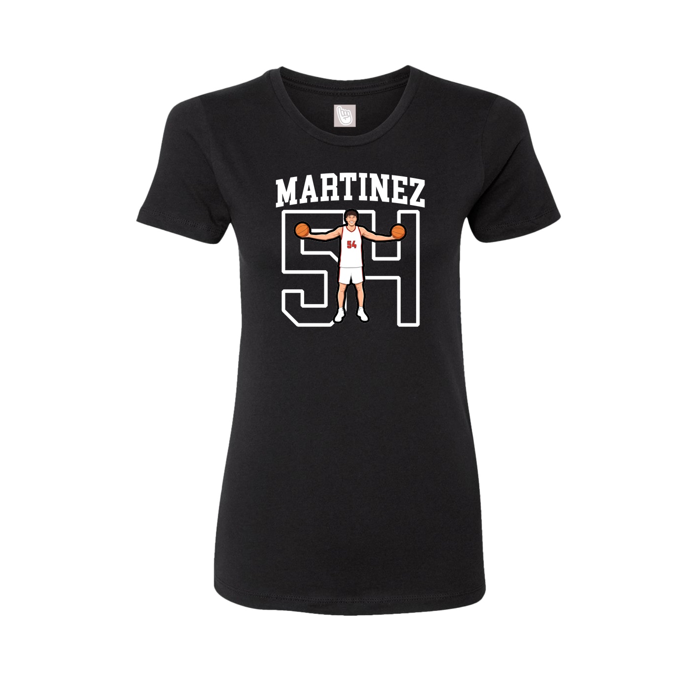 Fitted Women's Tee — Shirsey in Black