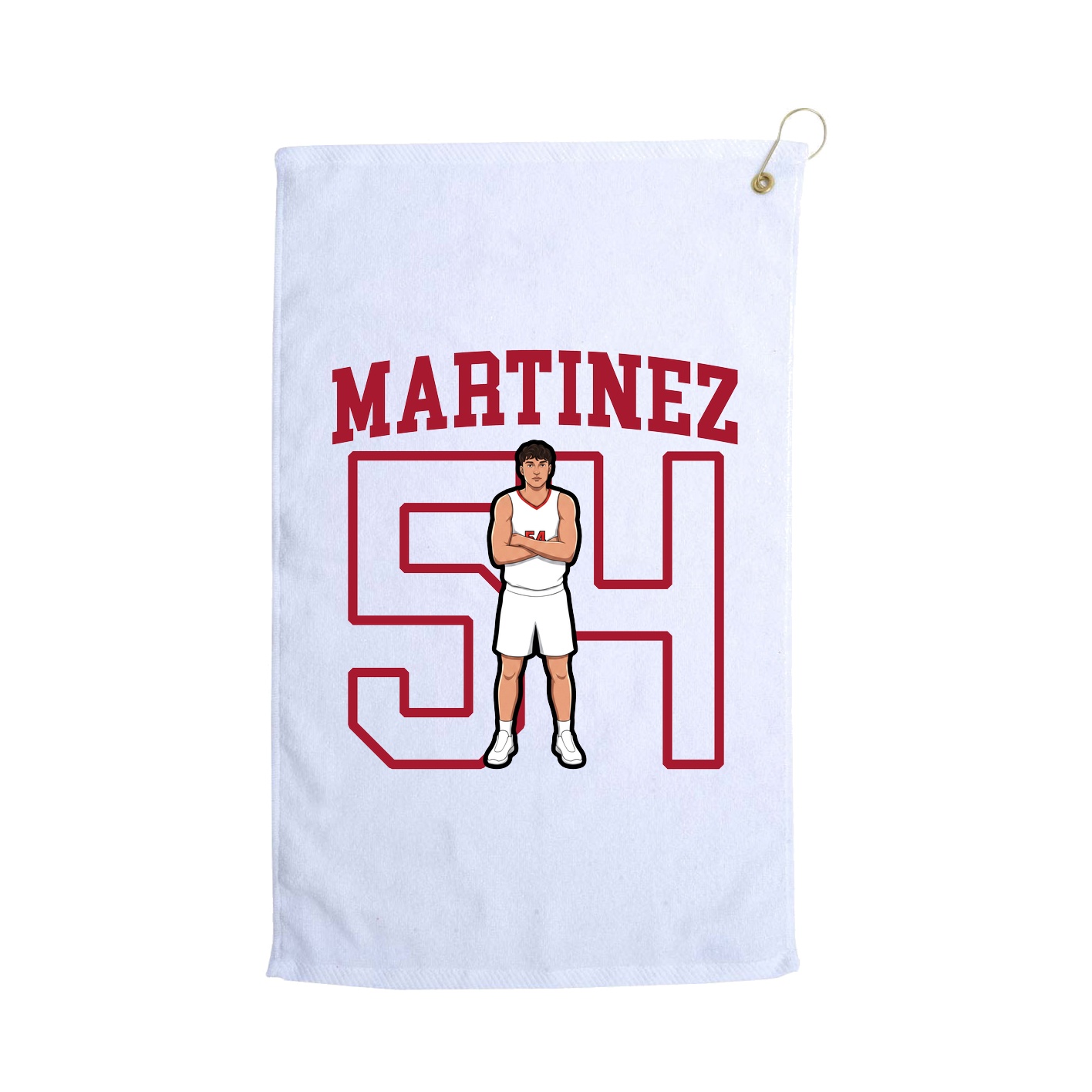 Golf Towel — Shirsey in White