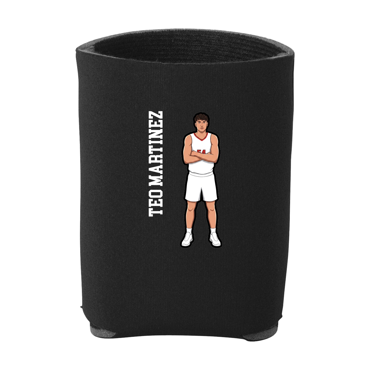 Can Holder — Name Vertical in Black
