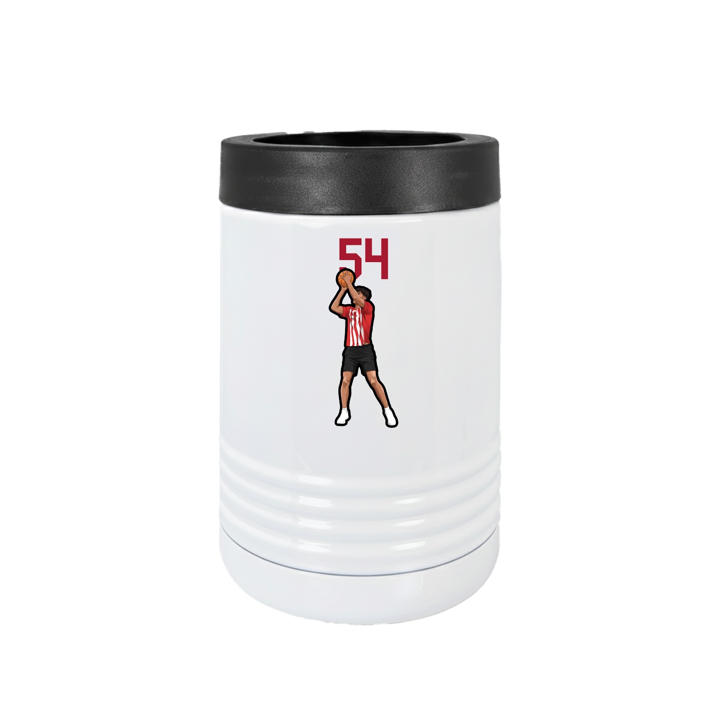 Beverage Holder — Number Top in White