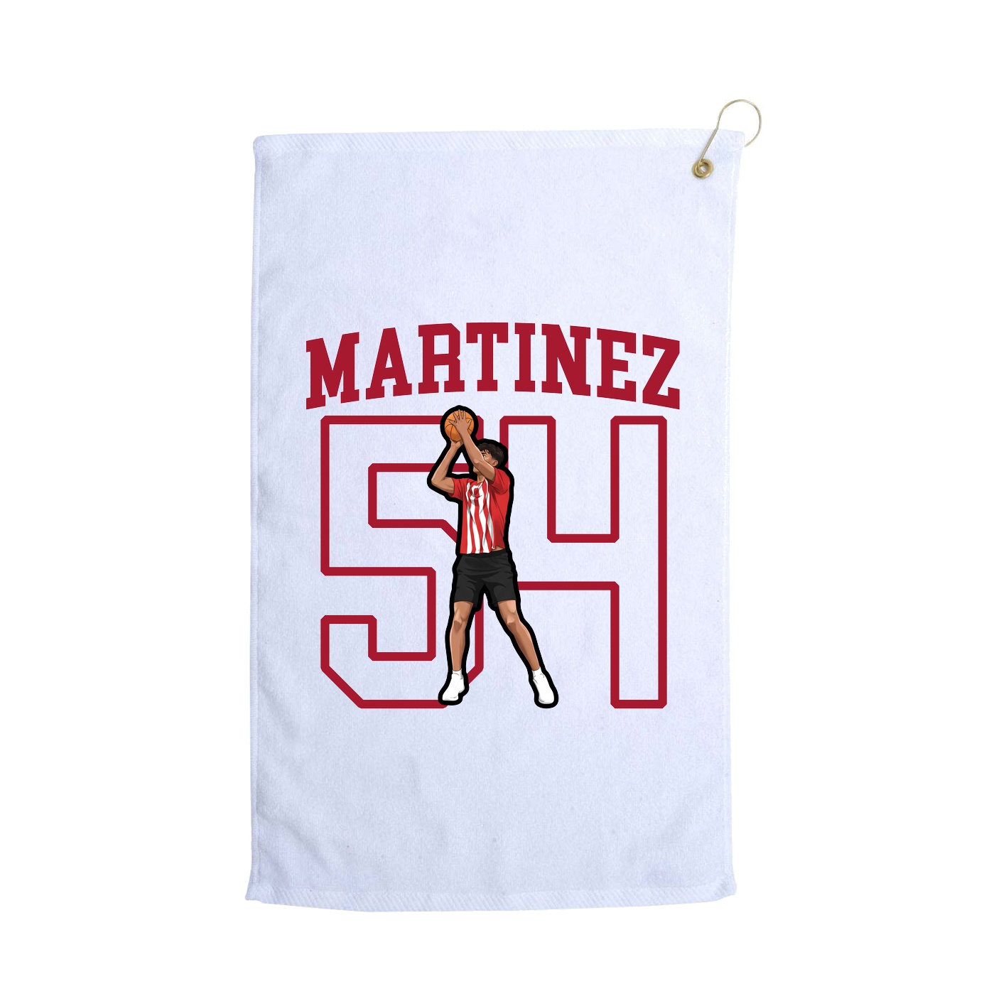 Golf Towel — Shirsey in White