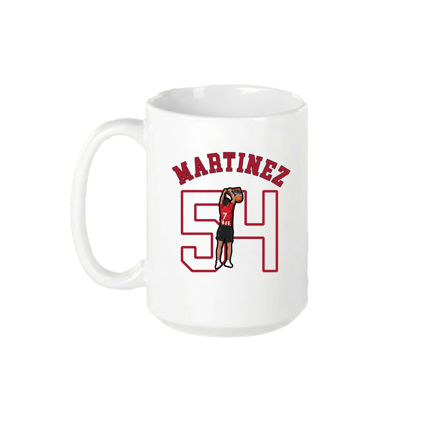 15oz Coffee Mug — Shirsey Arch in White