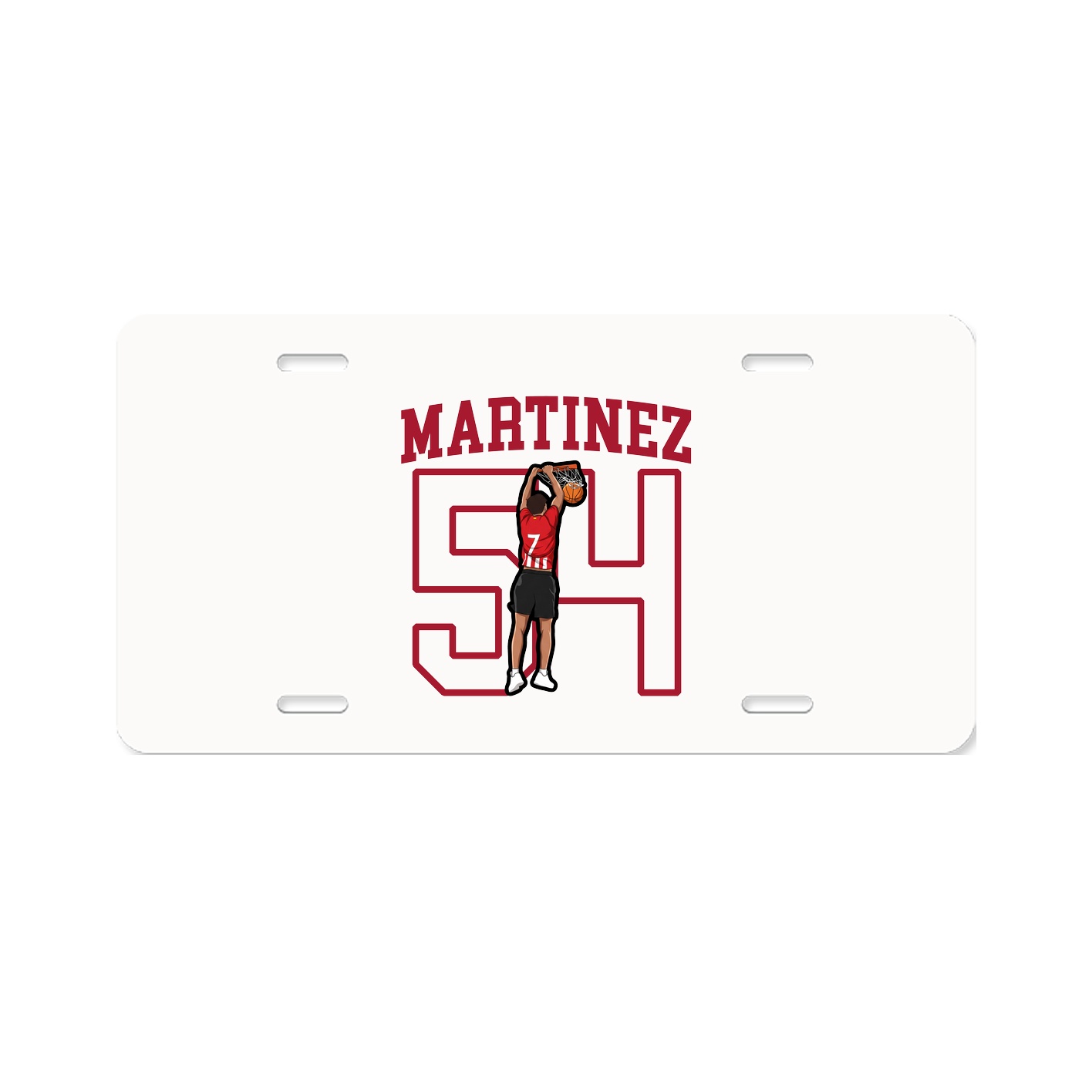 Aluminum License Plate