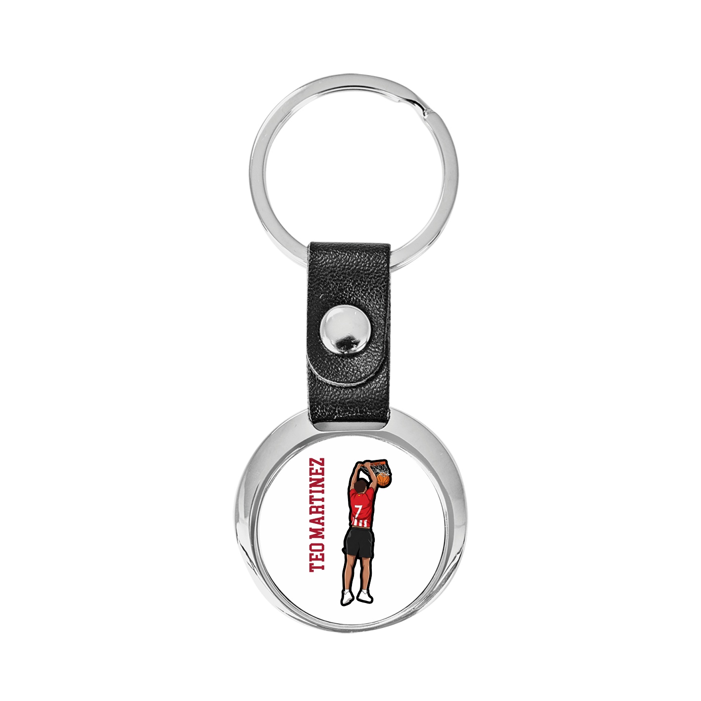 Key Chain — Name Vertical in Classic
