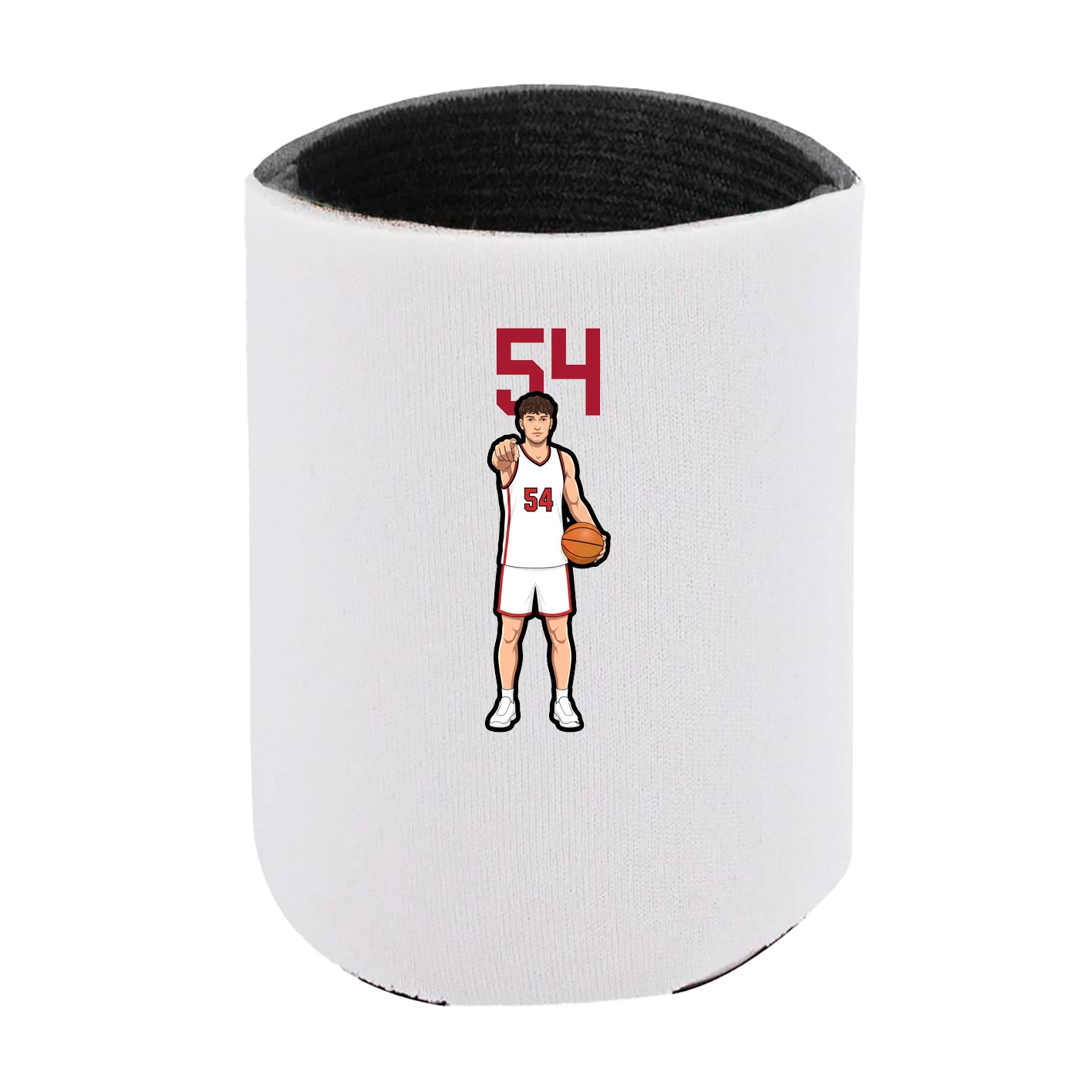Can Holder — Number Top in White