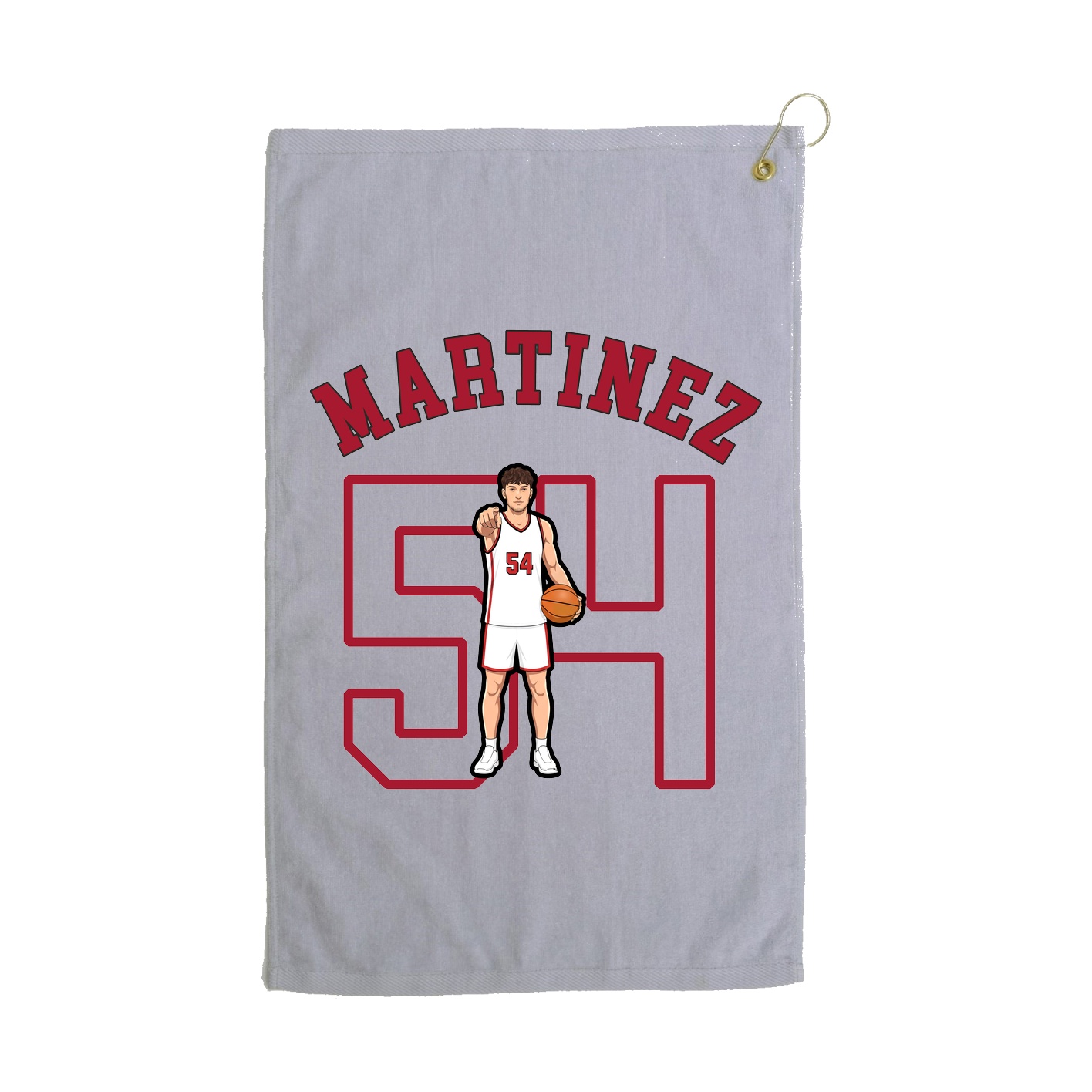 Golf Towel — Shirsey Arch in Grey