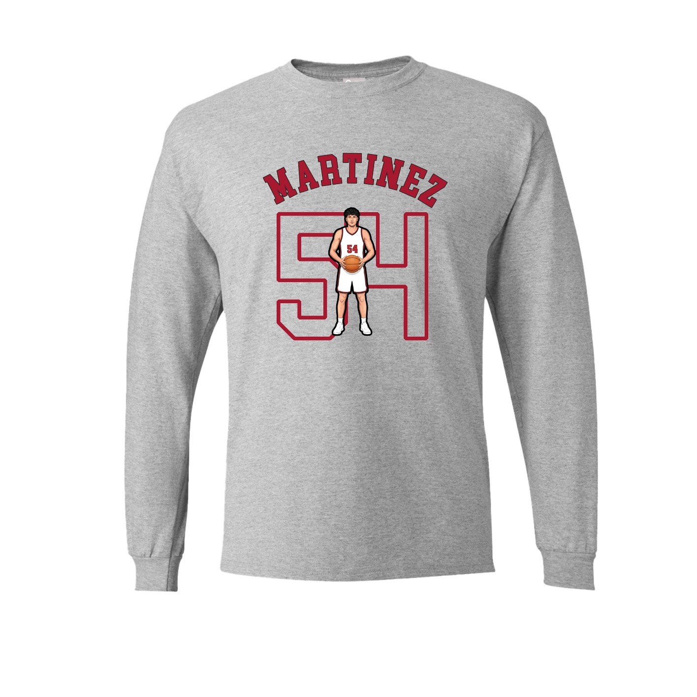 Long Sleeve Tee — Shirsey Arch in Grey