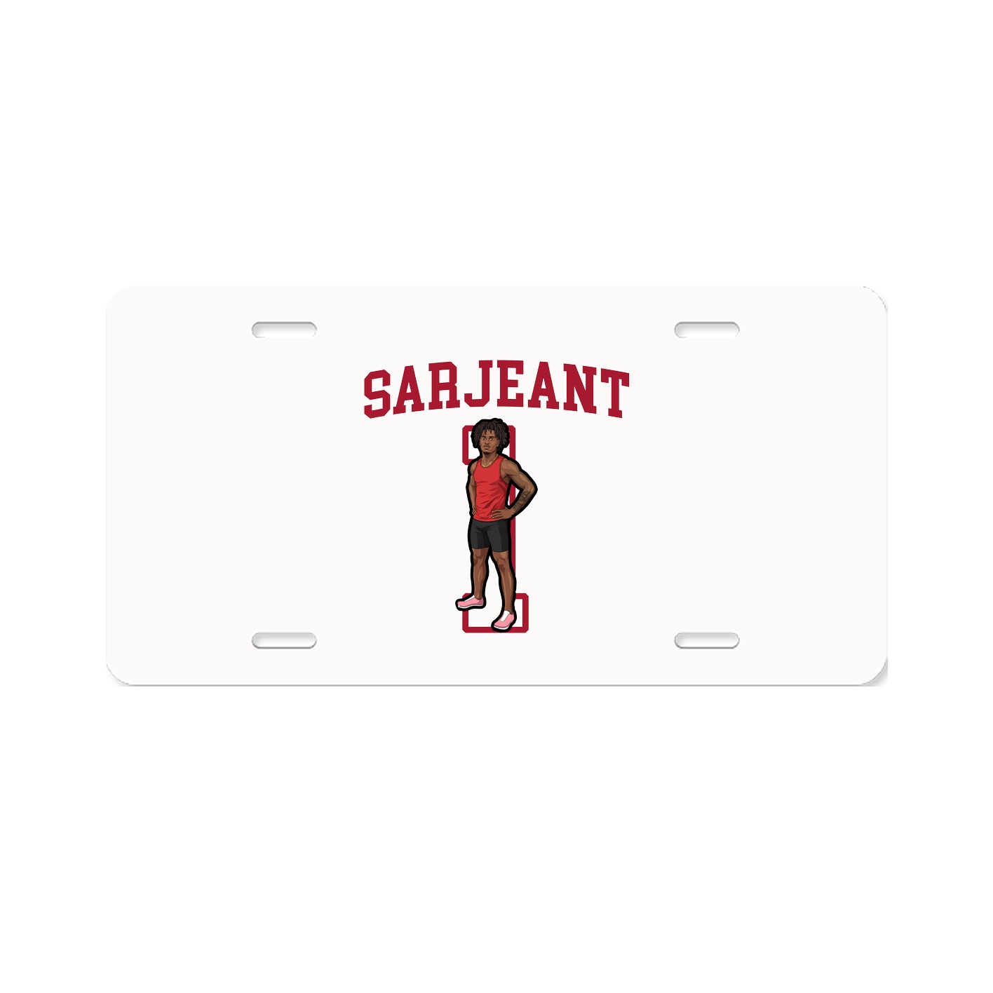 License Plate — Shirsey in Classic