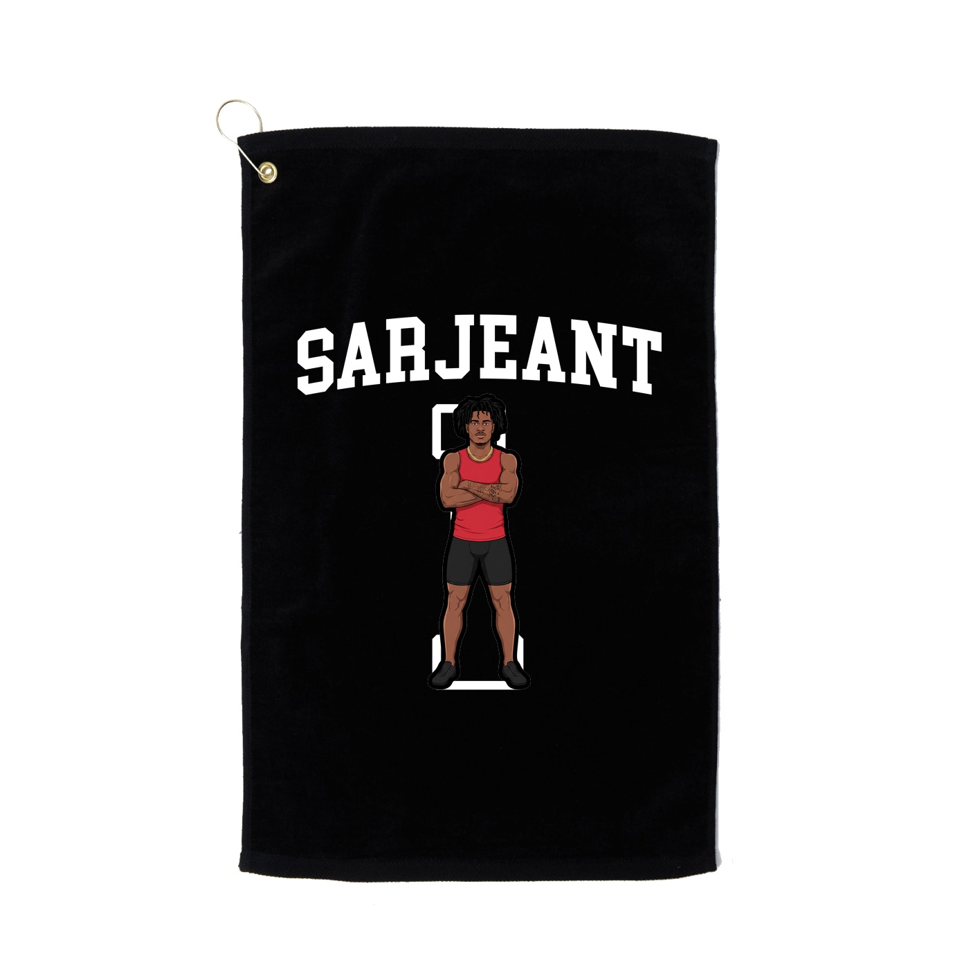 Golf Towel — Shirsey in Black