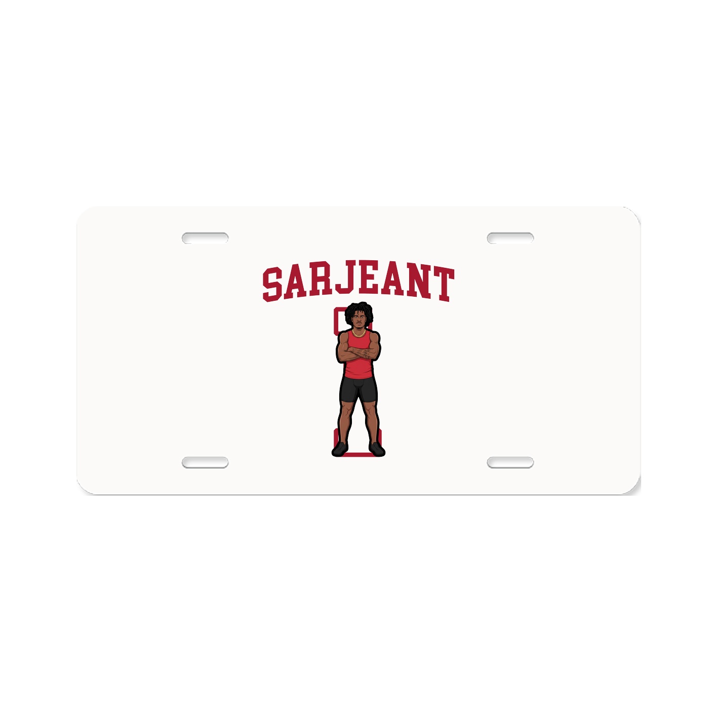 License Plate — Shirsey in Classic