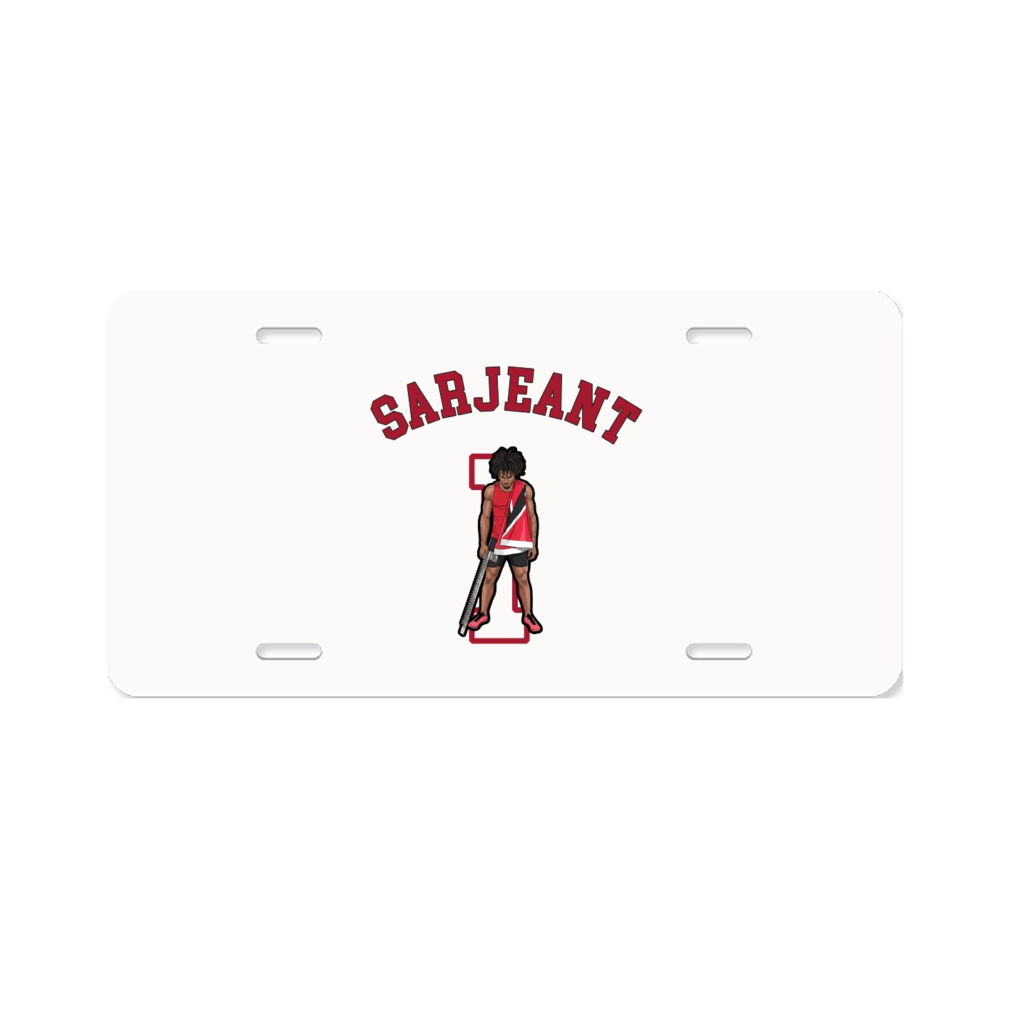 License Plate — Shirsey Arch in Classic