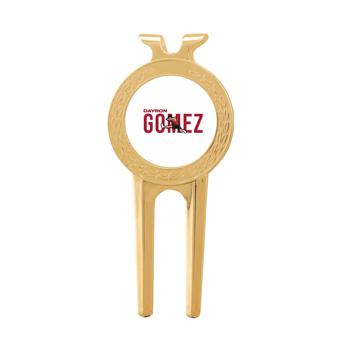Divot Tool with Ball Marker — Player Name in Classic