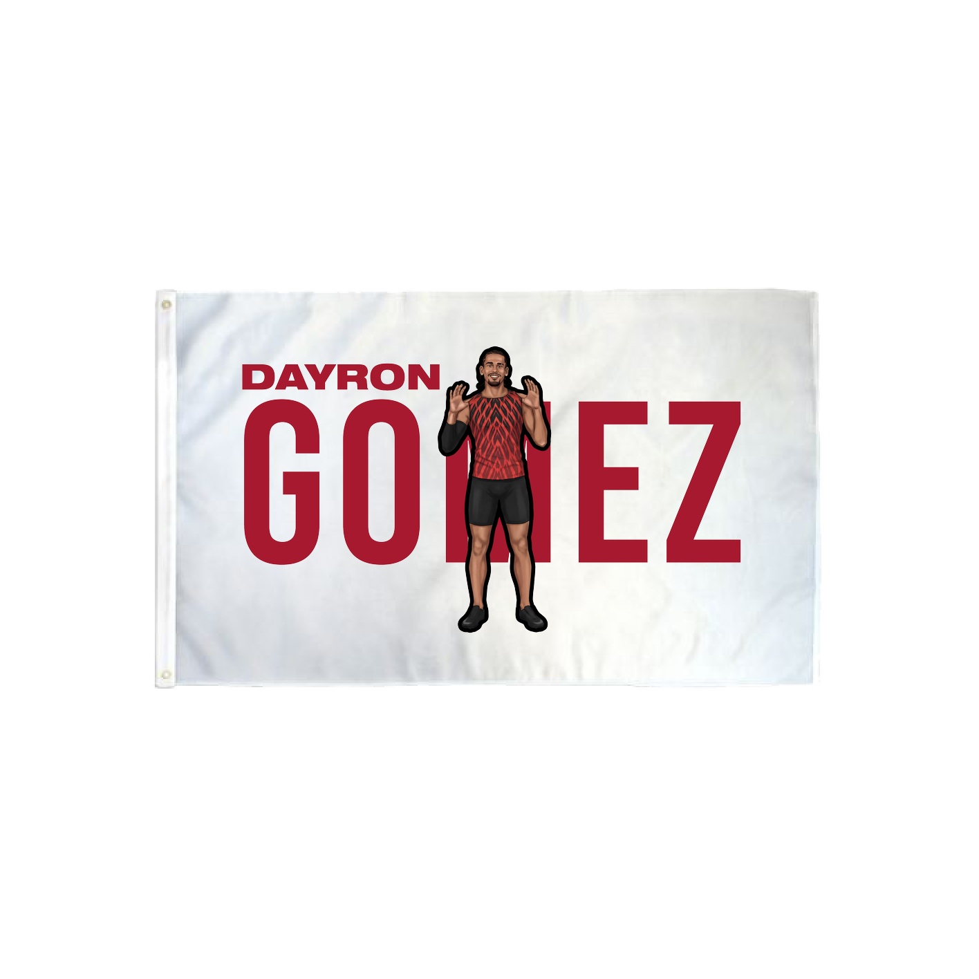 3x5 Flag — Player Name in Classic