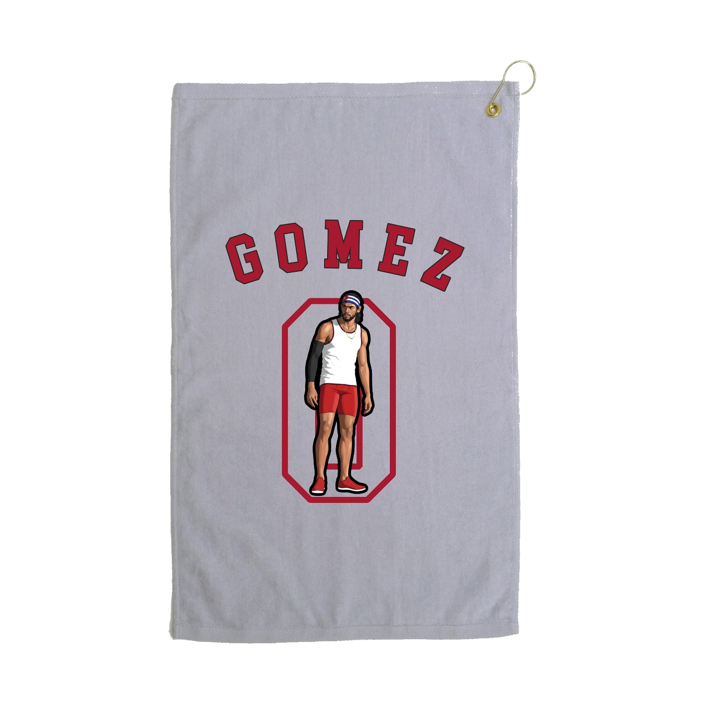 Golf Towel — Shirsey Arch in Grey