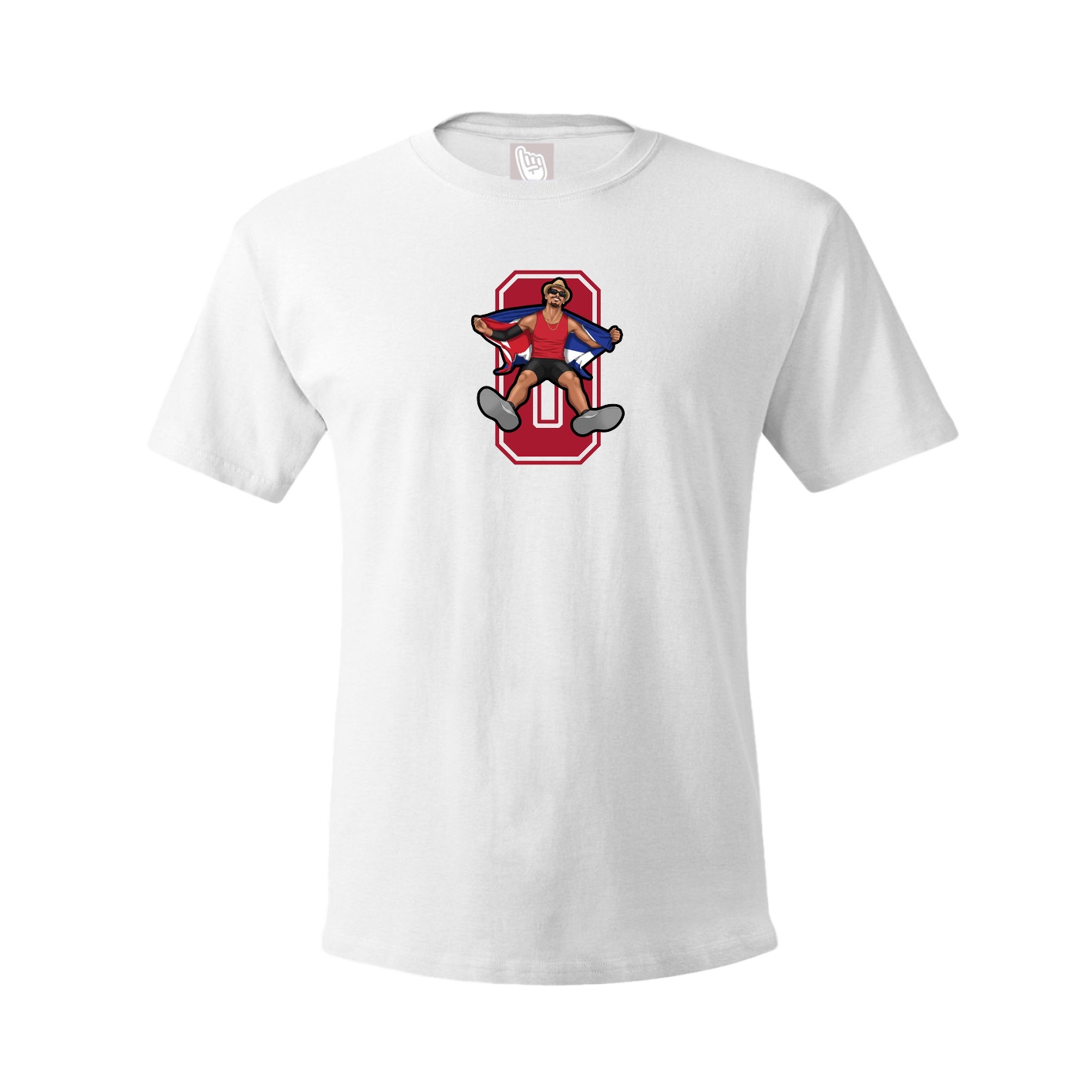 Tee — Number in White