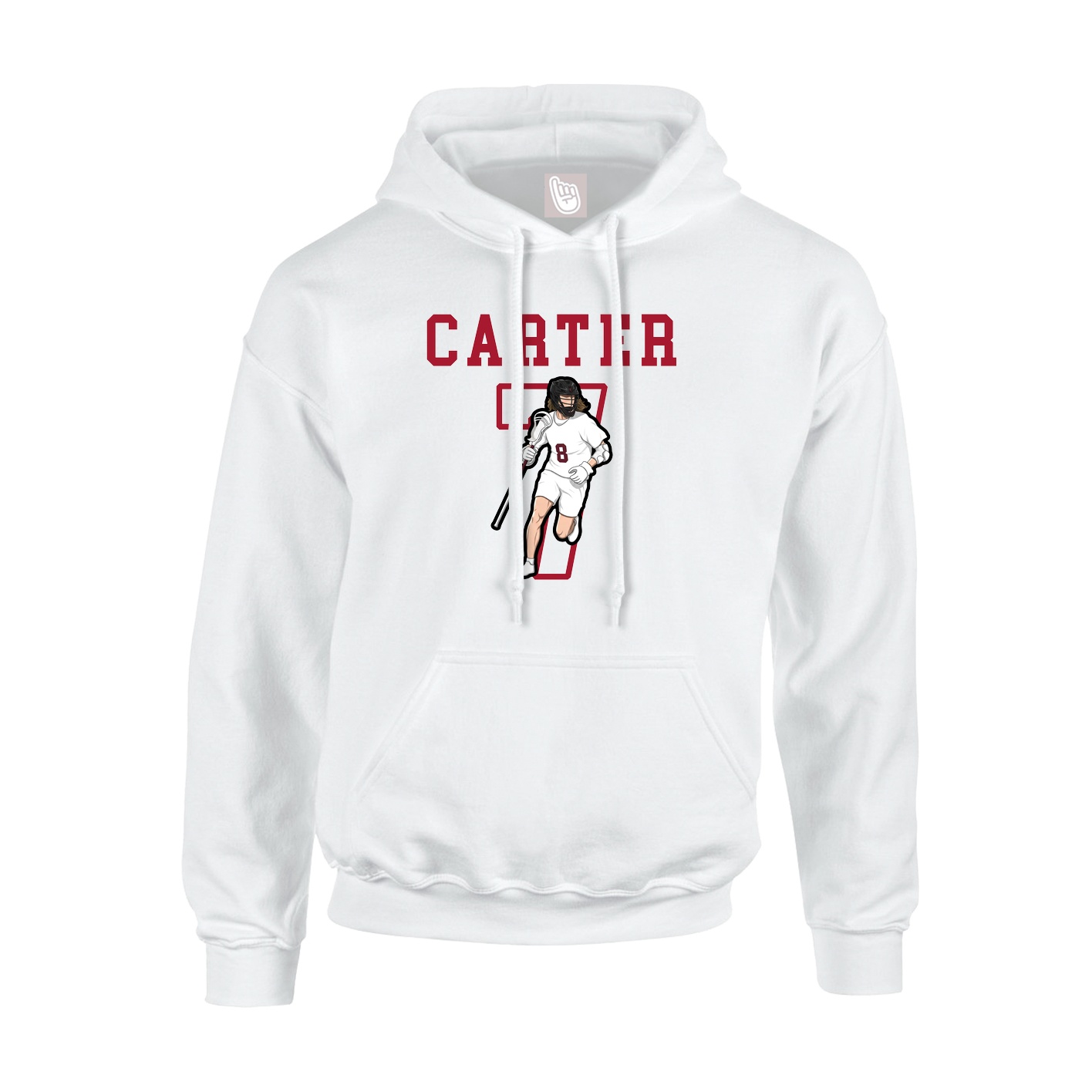 Youth Hoodie — Shirsey in White