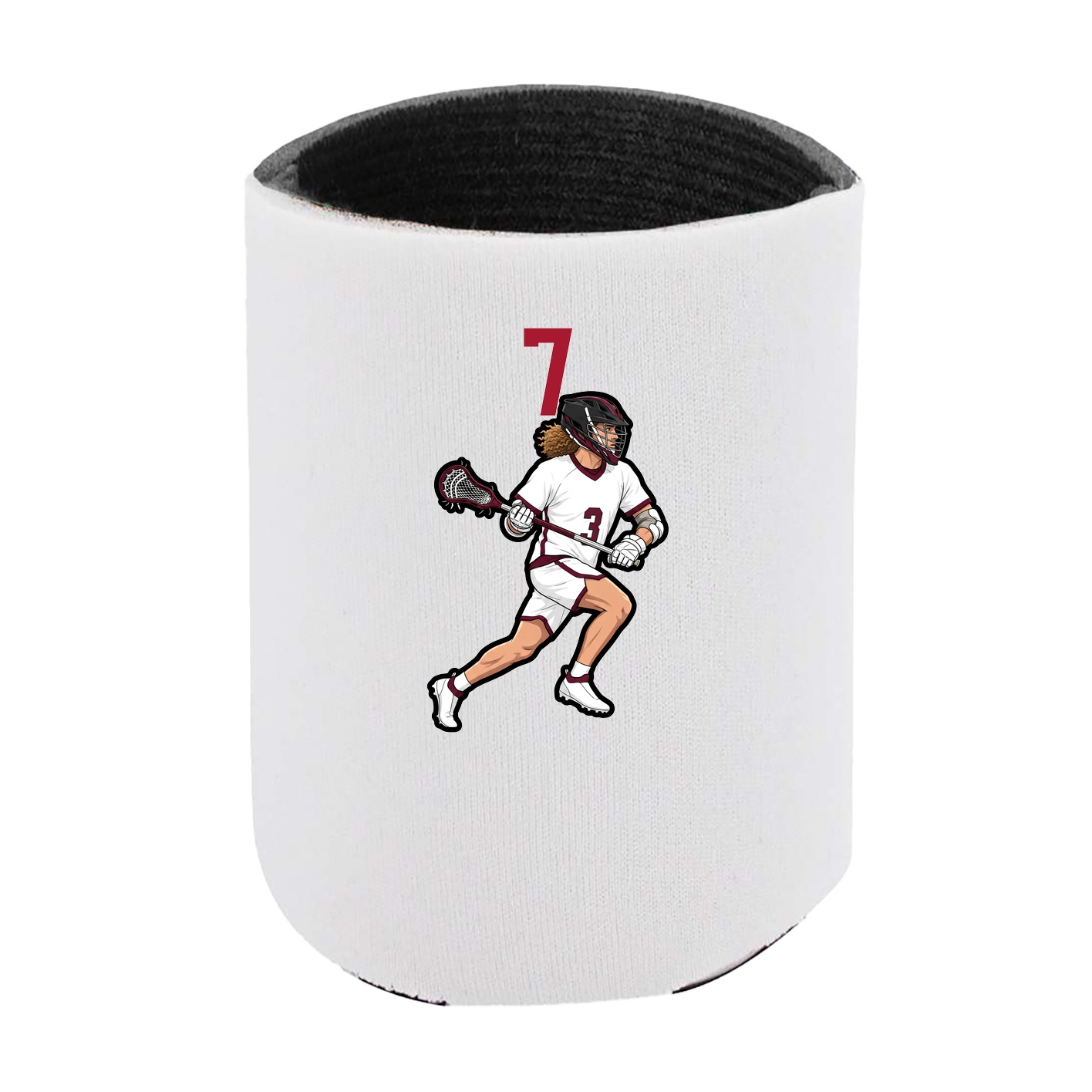 Can Holder — Number Top in White
