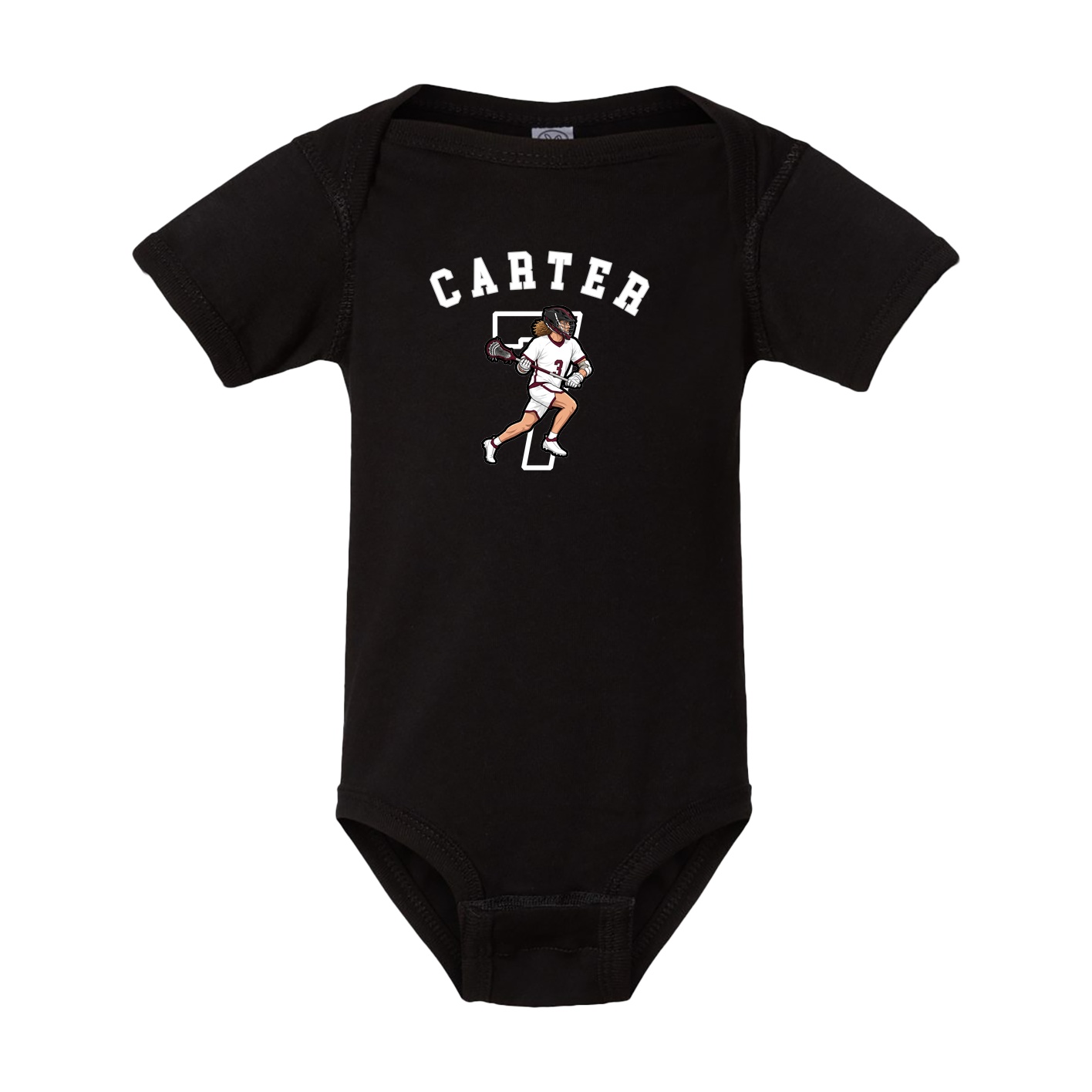 Baby Onesie — Shirsey Arch in Black