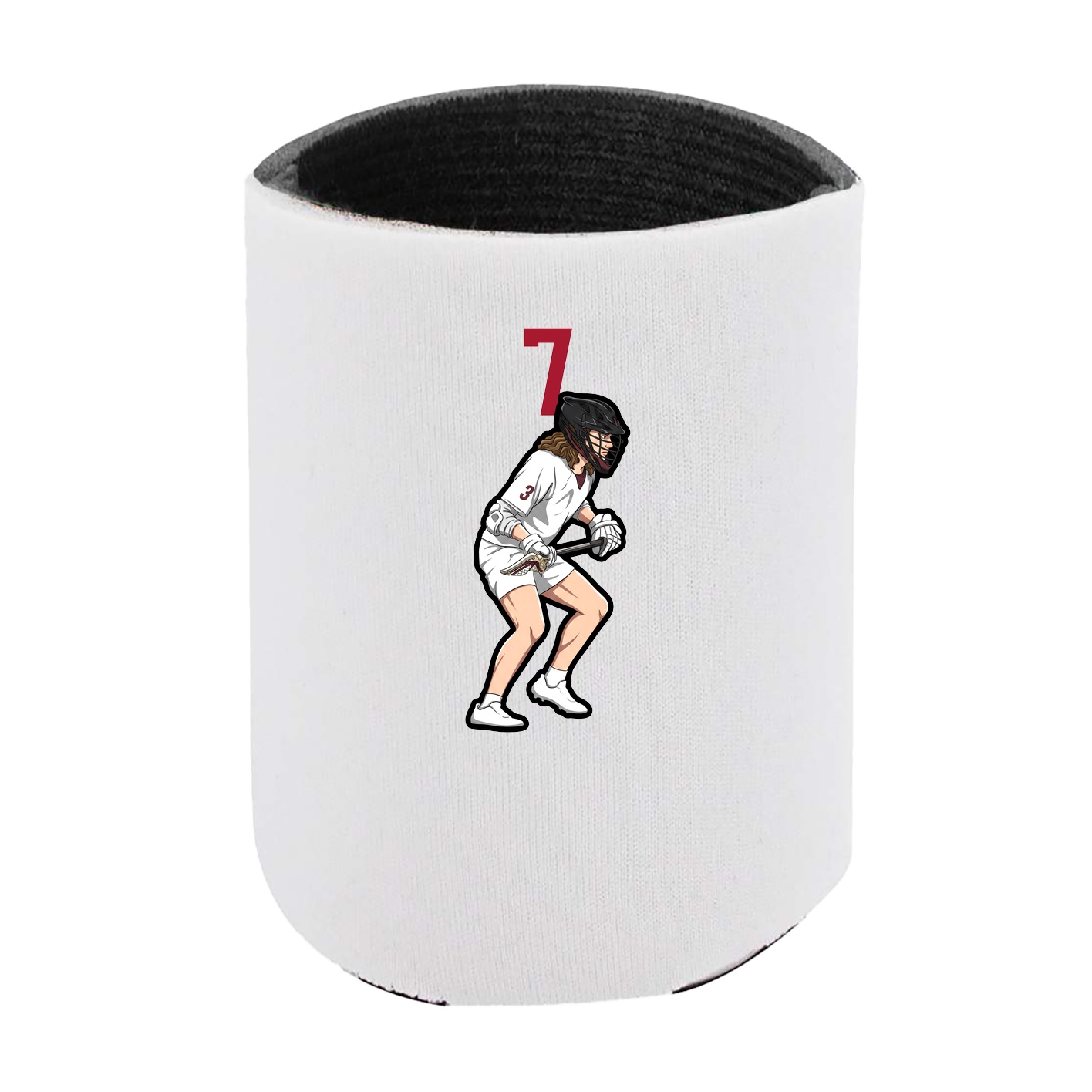 Can Holder — Number Top in White