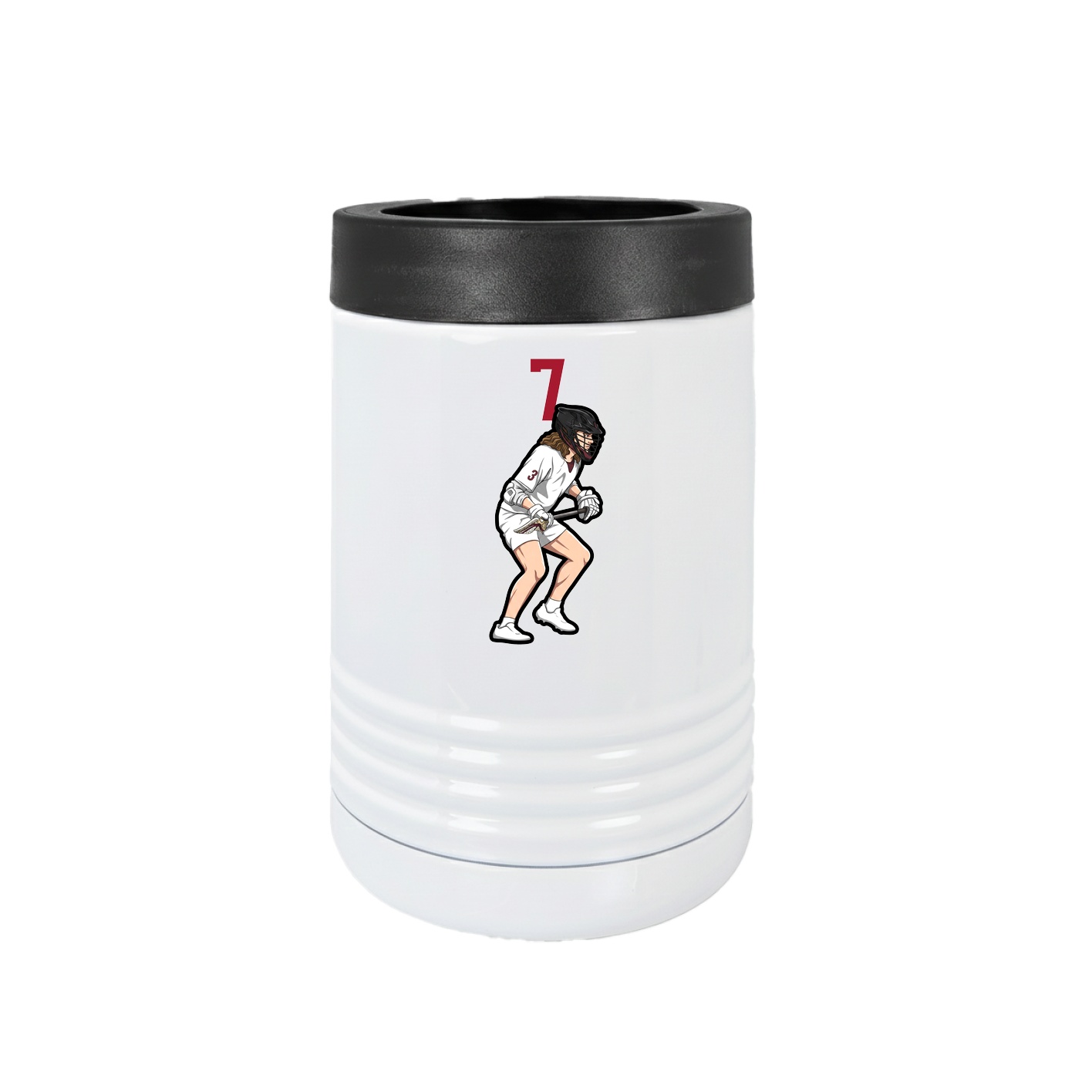 Beverage Holder — Number Top in White
