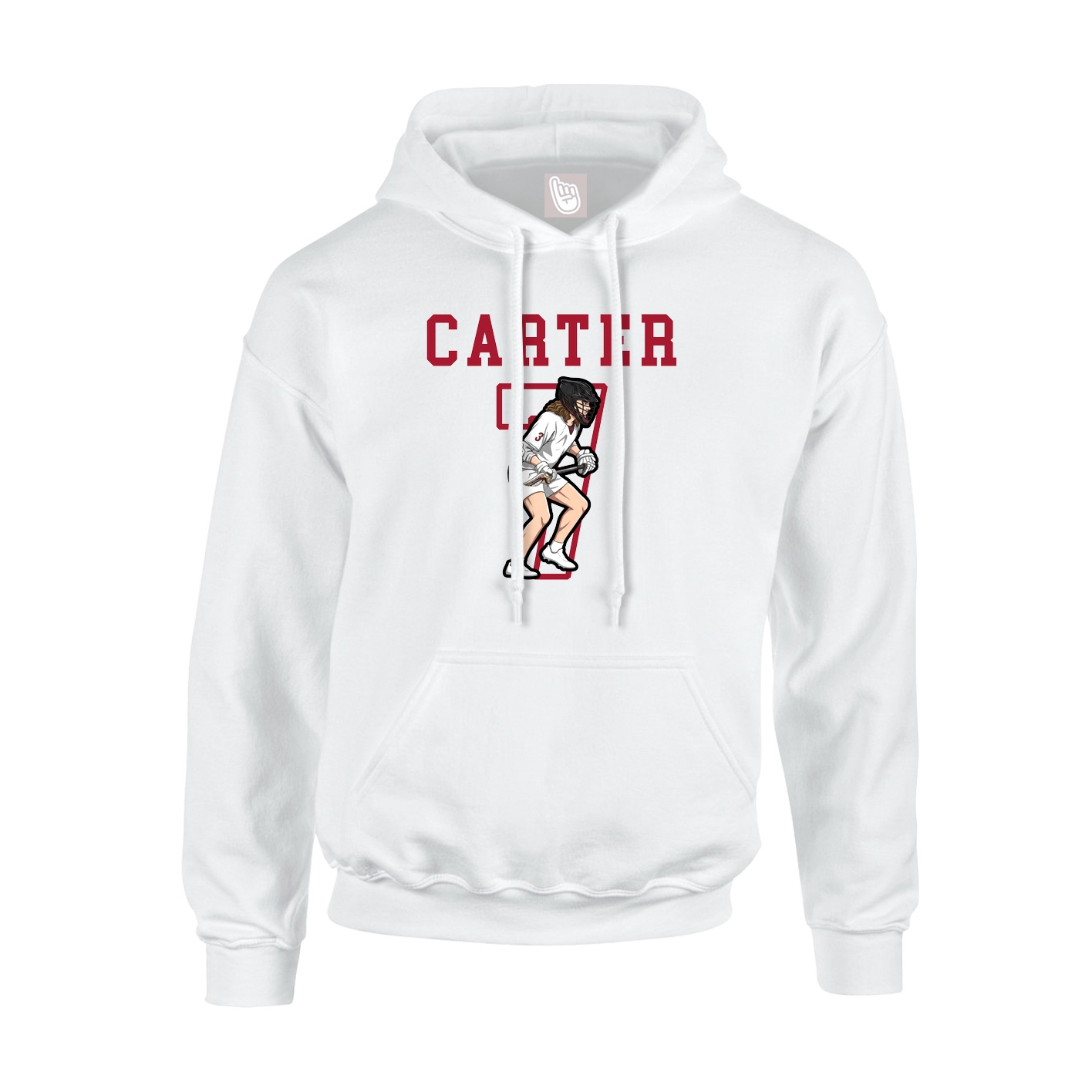Youth Hoodie — Shirsey in White