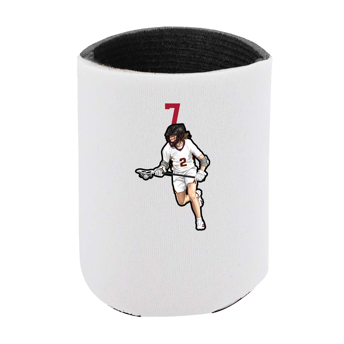 Can Holder — Number Top in White