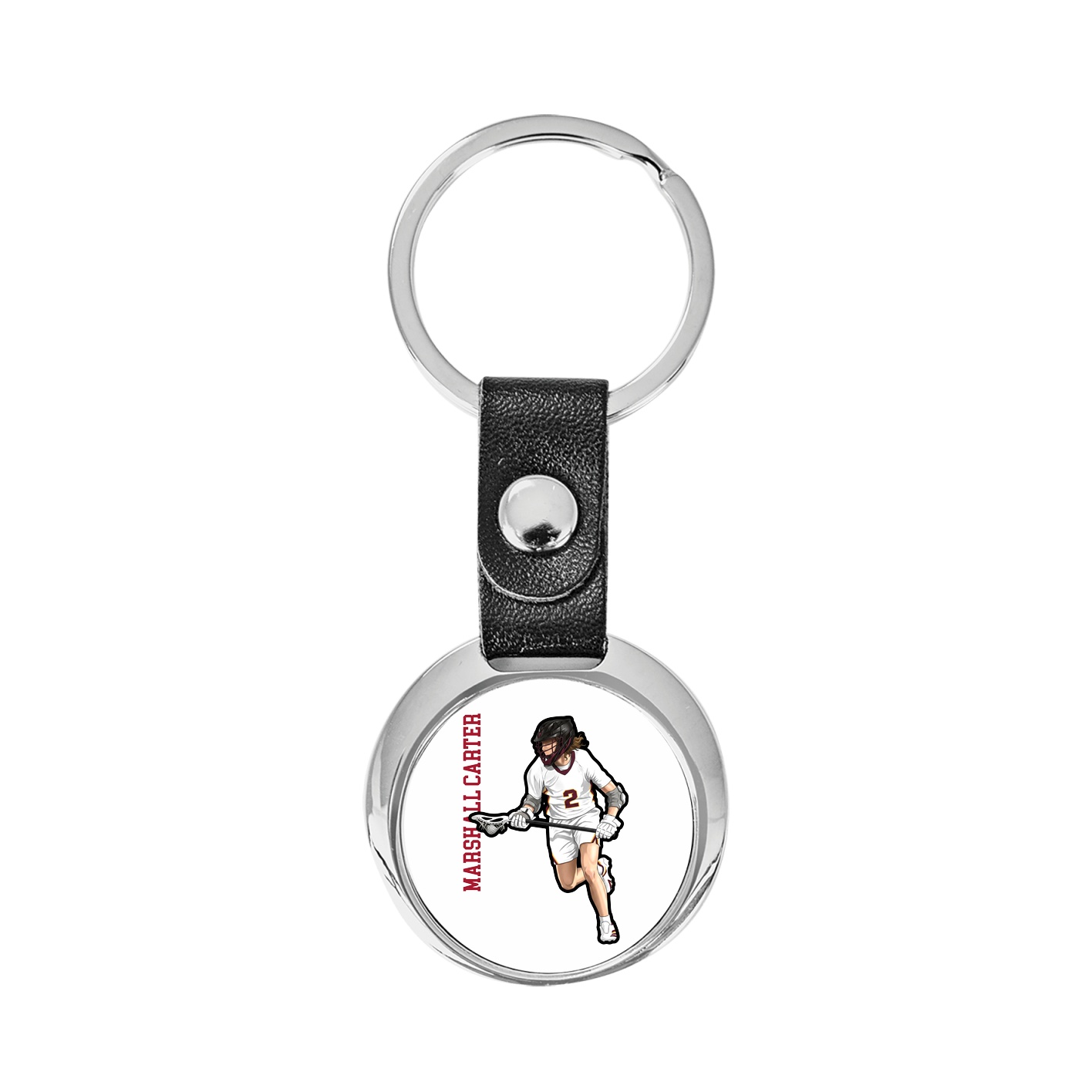 Key Chain — Name Vertical in Classic