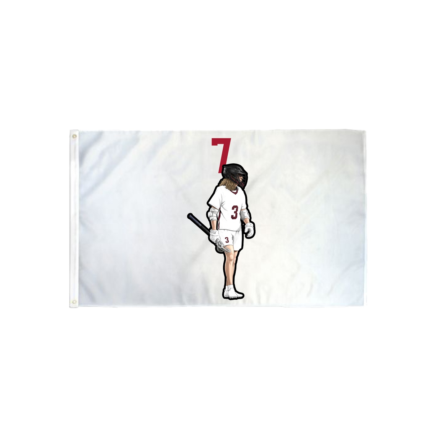 3x5 Flag — Number Top in Classic