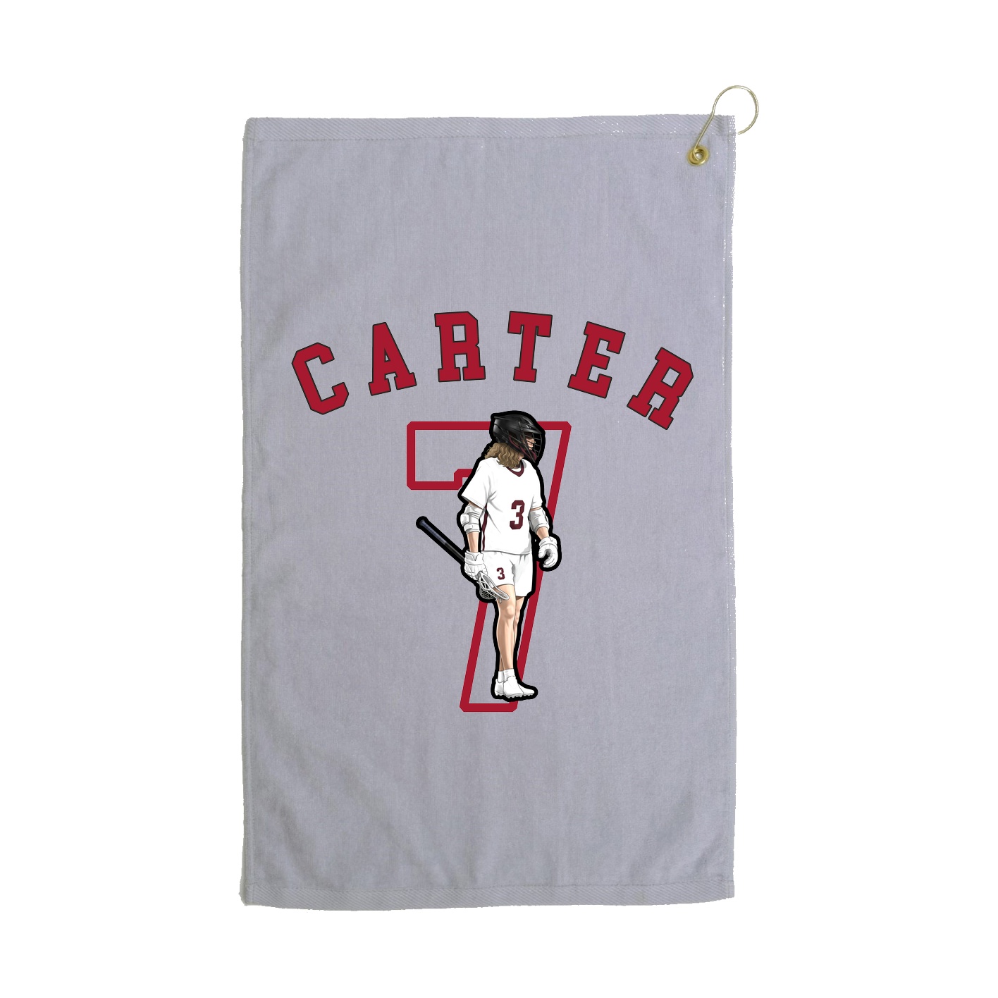 Golf Towel — Shirsey Arch in Grey