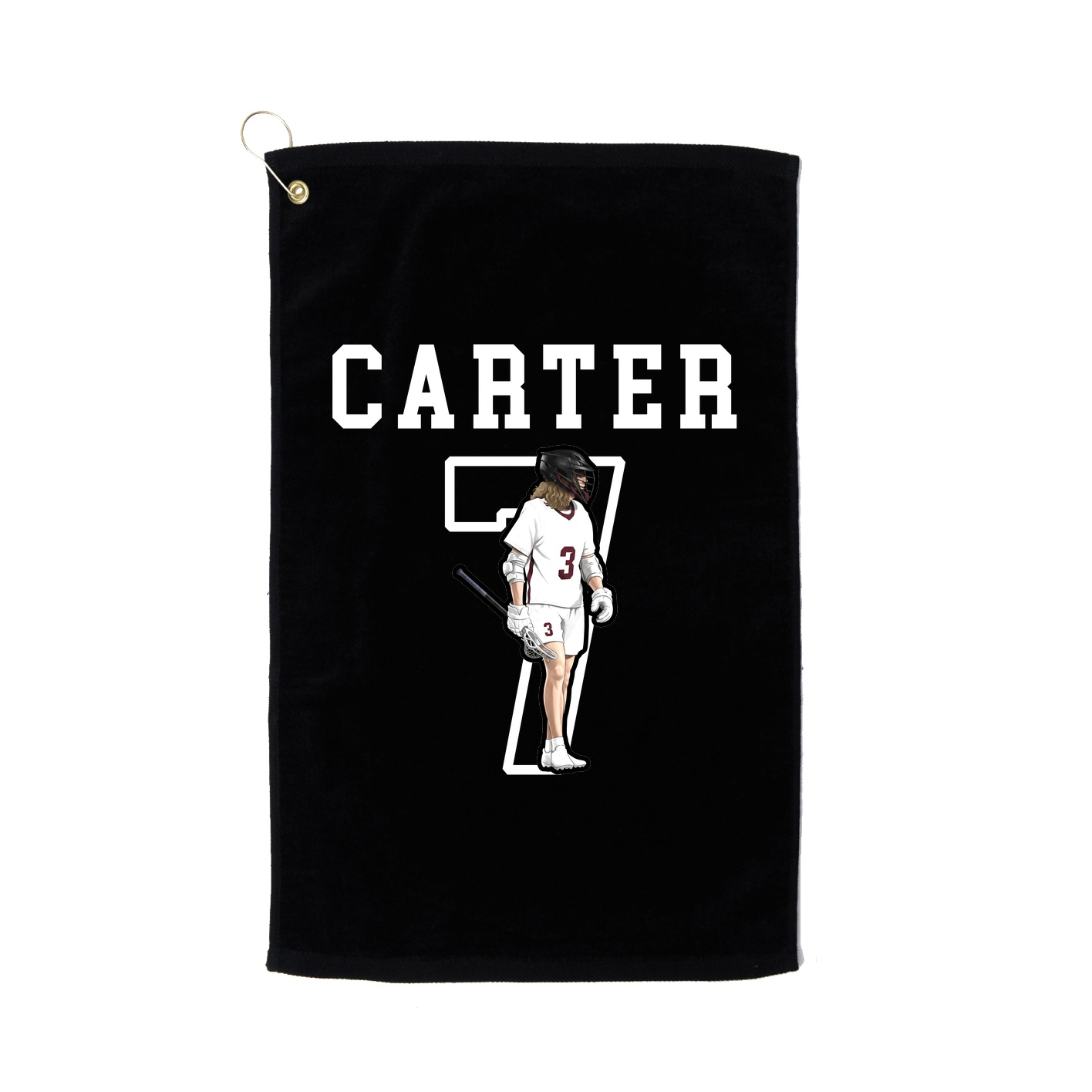 Golf Towel — Shirsey in Black