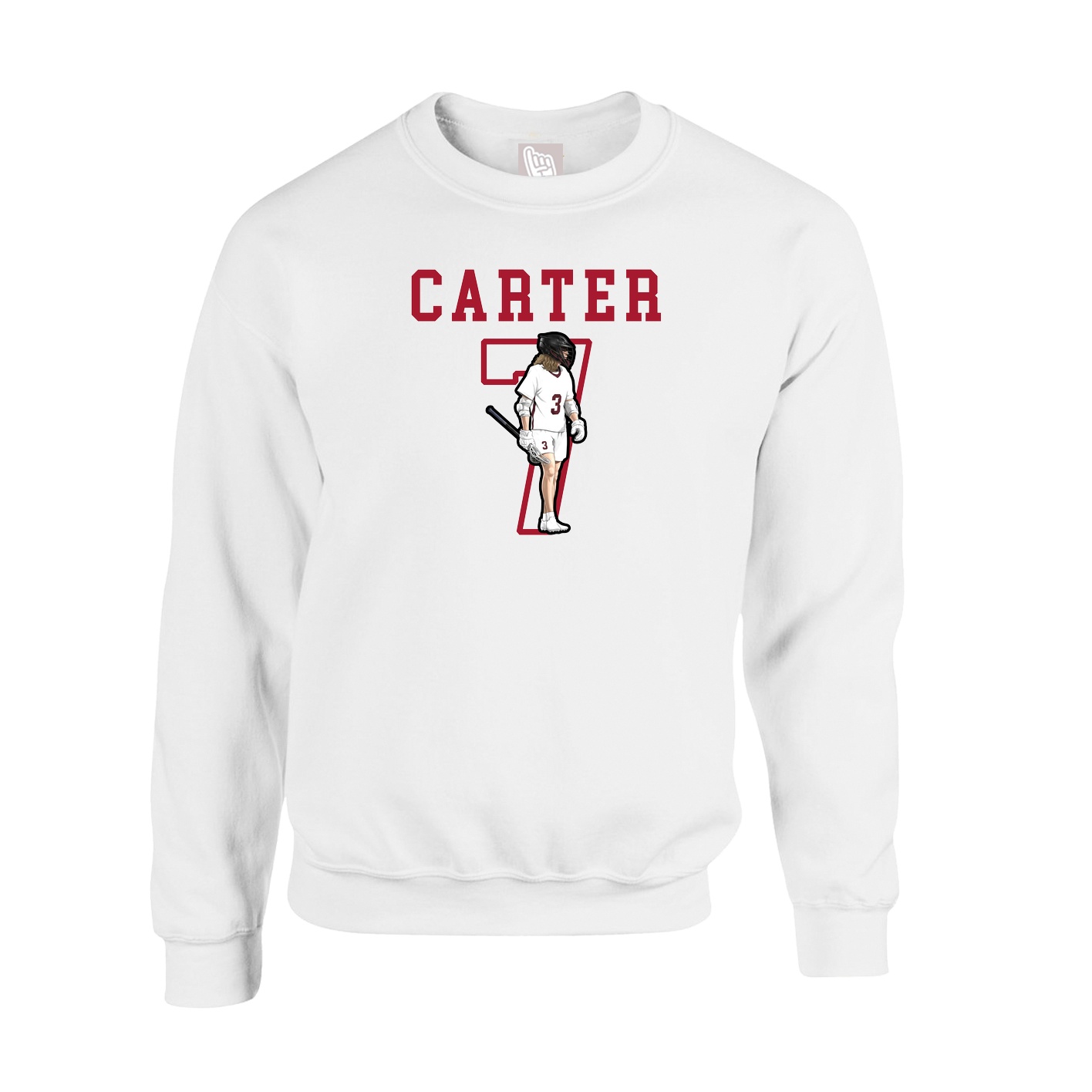 Fleece Crew — Shirsey in White