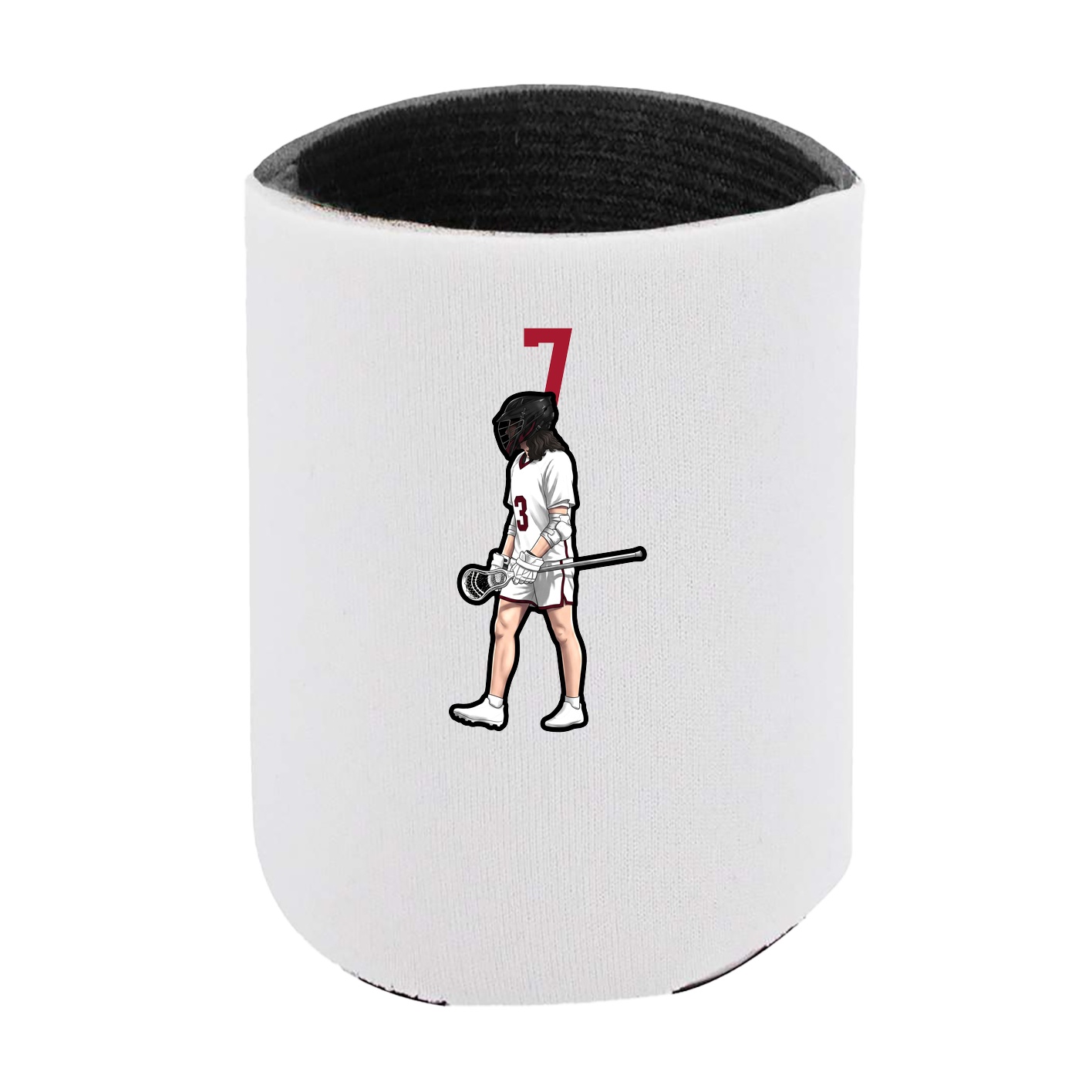 Can Holder — Number Top in White