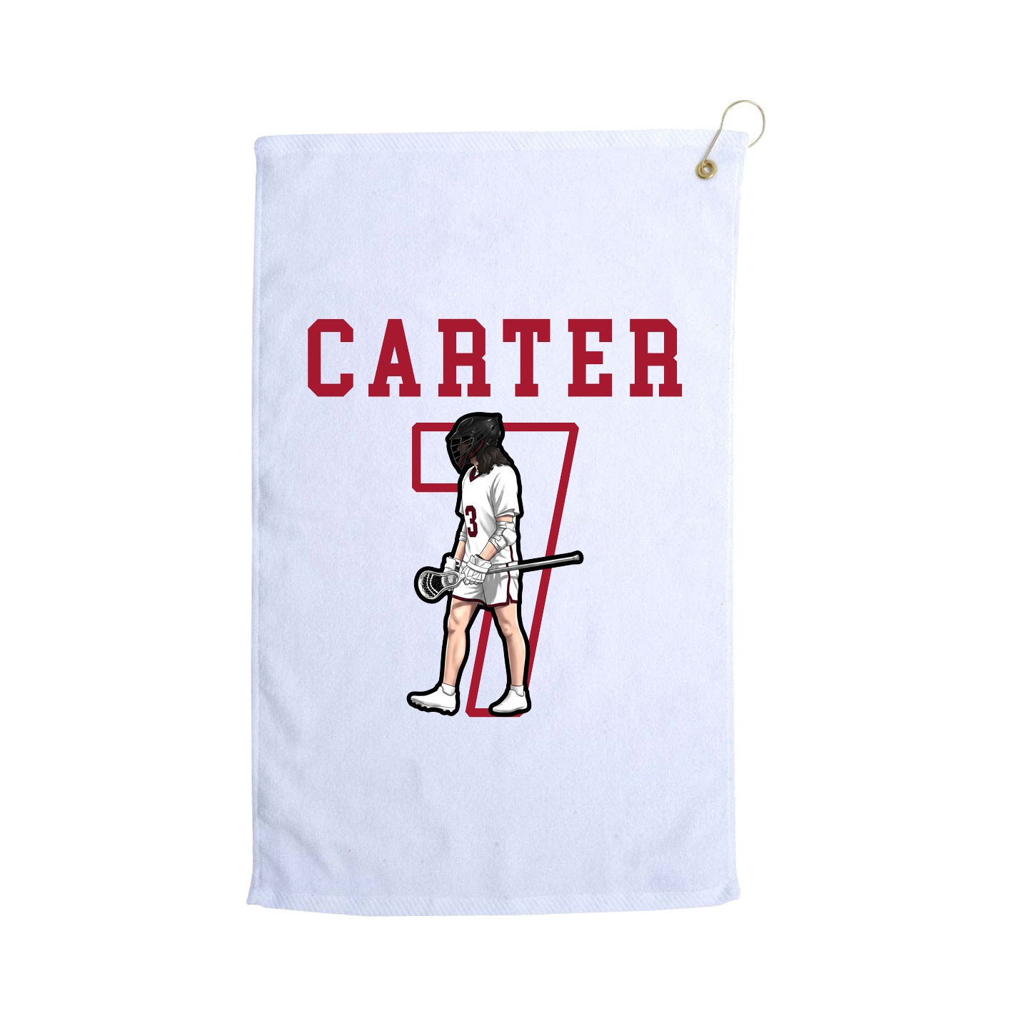 Golf Towel — Shirsey in White